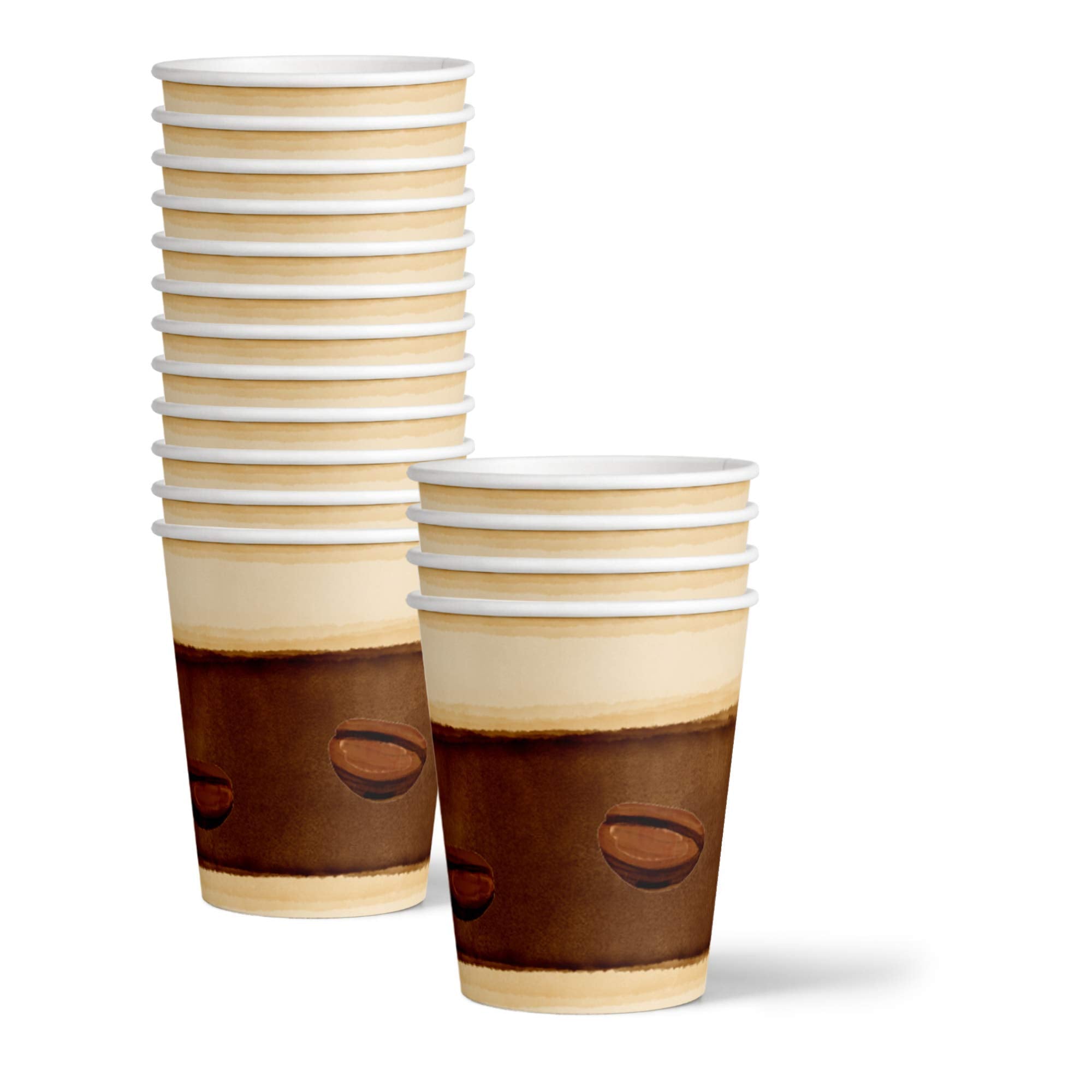 Coffee Birthday Party Supplies Set Plates Napkins Cups Tableware Kit for 16