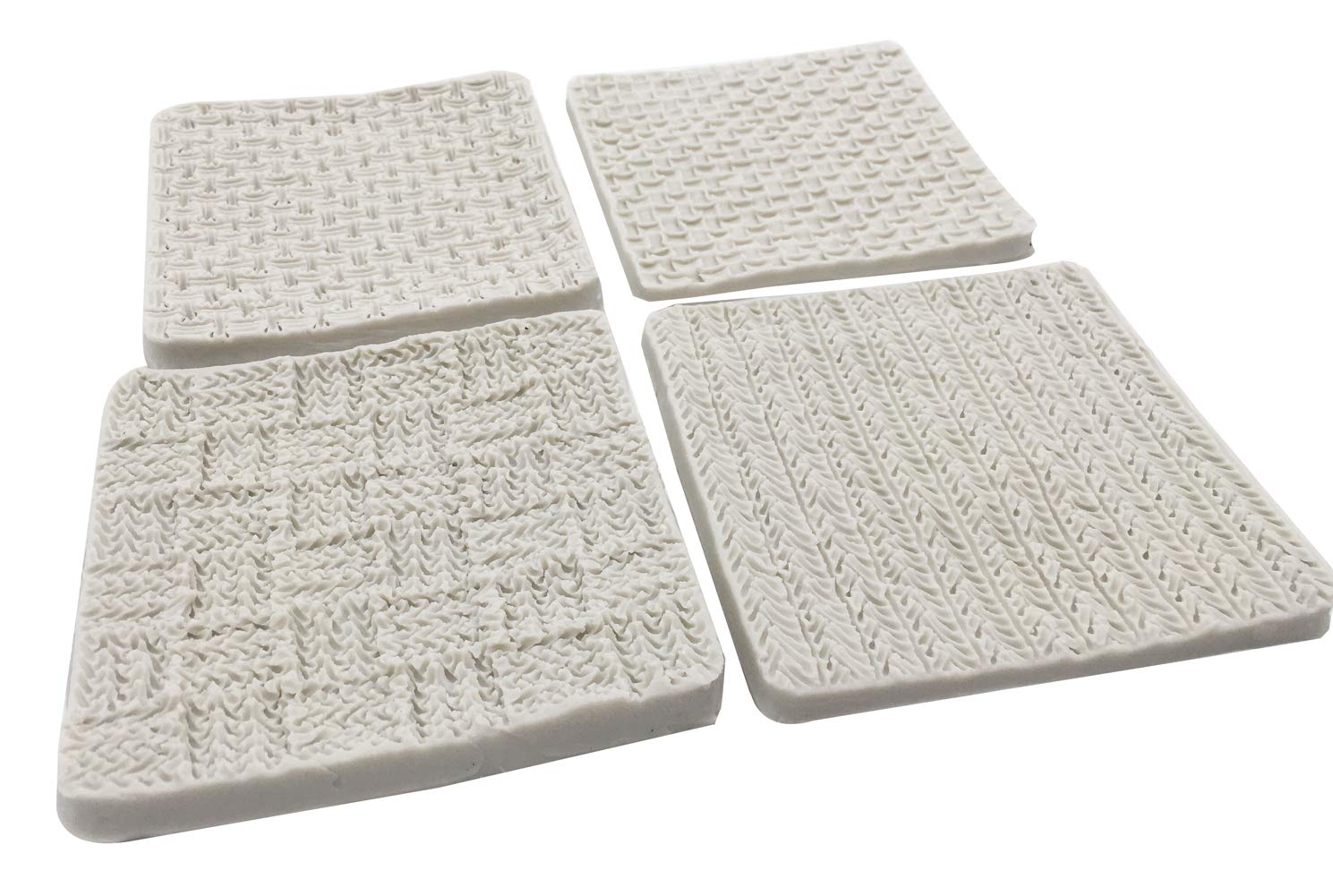 Fondant Impression Mat, Sweater Texture Design Silicone Cake Decorating Supplies For Cupcake Wedding Cake Decoration