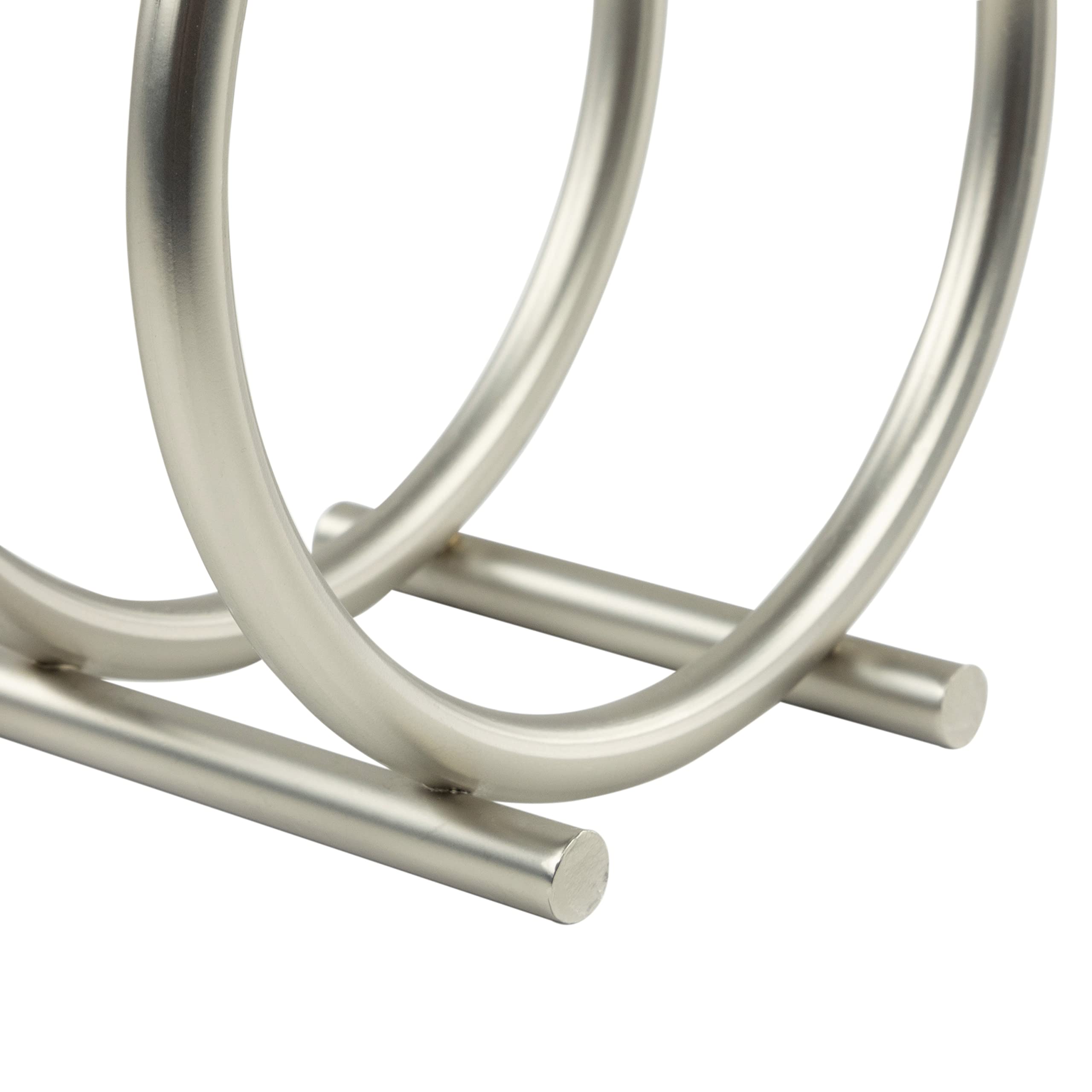 Spectrum Diversified Euro Round Vertical, Contemporary Upright Holder Modern Kitchen D  Cor & Dining Table Accessory, Countertop