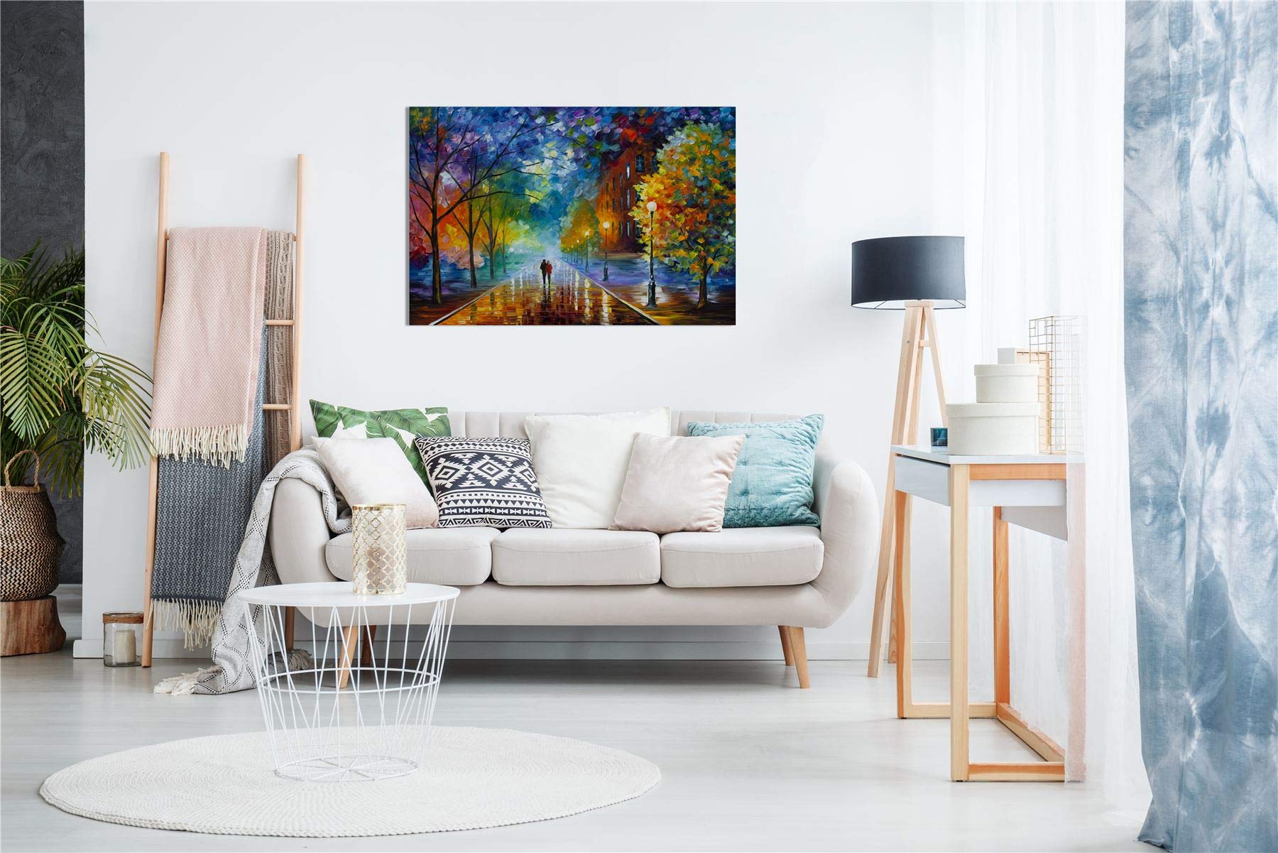 Panther Print Canvas Print, 76X51 Cm (30X20In), Freshness Of Cold