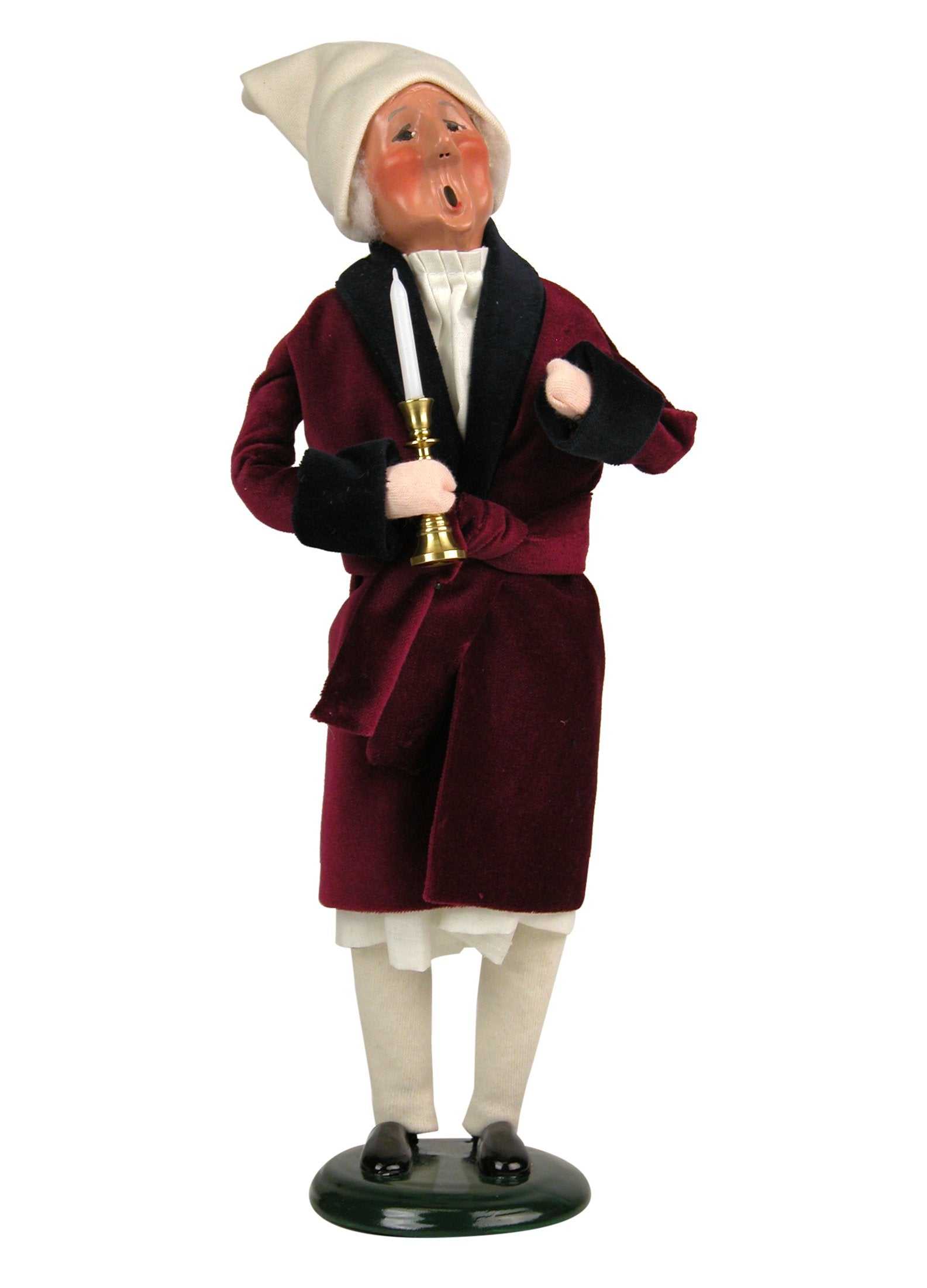 Byers Choice Scrooge Caroler Figurine 201 from The A Christmas Carol Collection