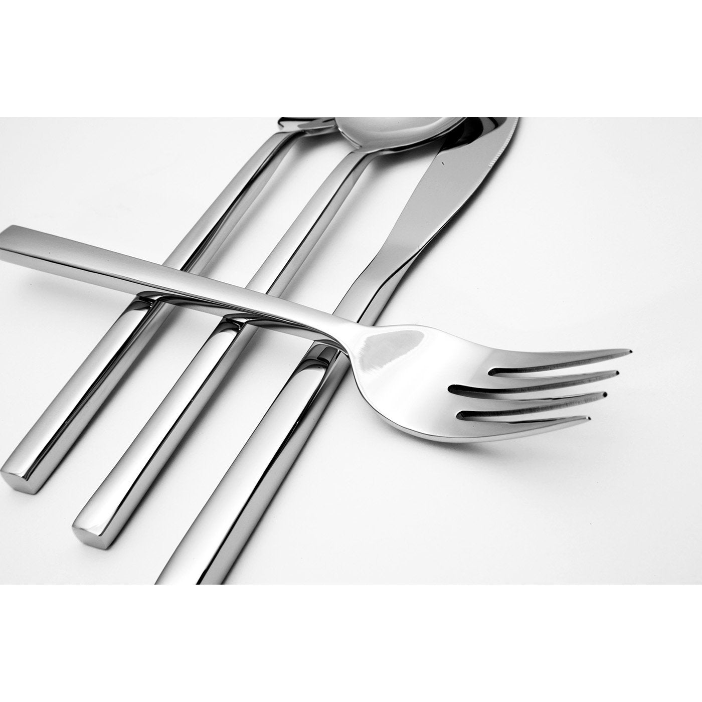 Fortessa Arezzo 18/10 Stainless Steel Flatware 5 Piece Place Setting