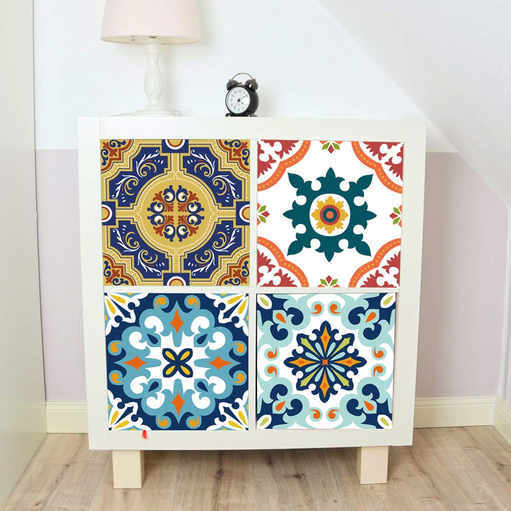 Self-Adhesive Dresser Sticker, Peel And Stick Furniture Skin, Removable Shelf Unit Decals Sticker (013, Expedit/Kallax)