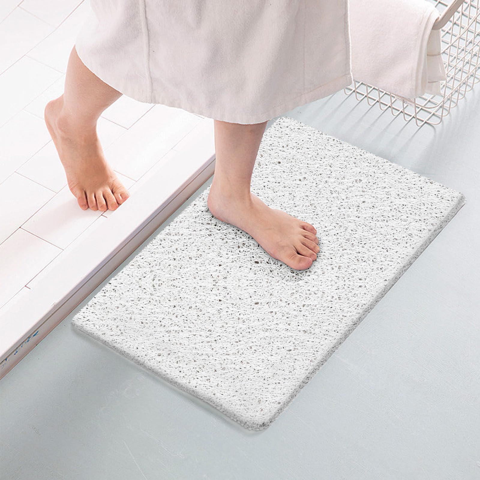 Joyhalo Shower Mats For Showers Anti Slip For Elderly, 32'' X 24'' Non Slip Bath Mat For Inside Shower, Bath Tub Mats For Bathro