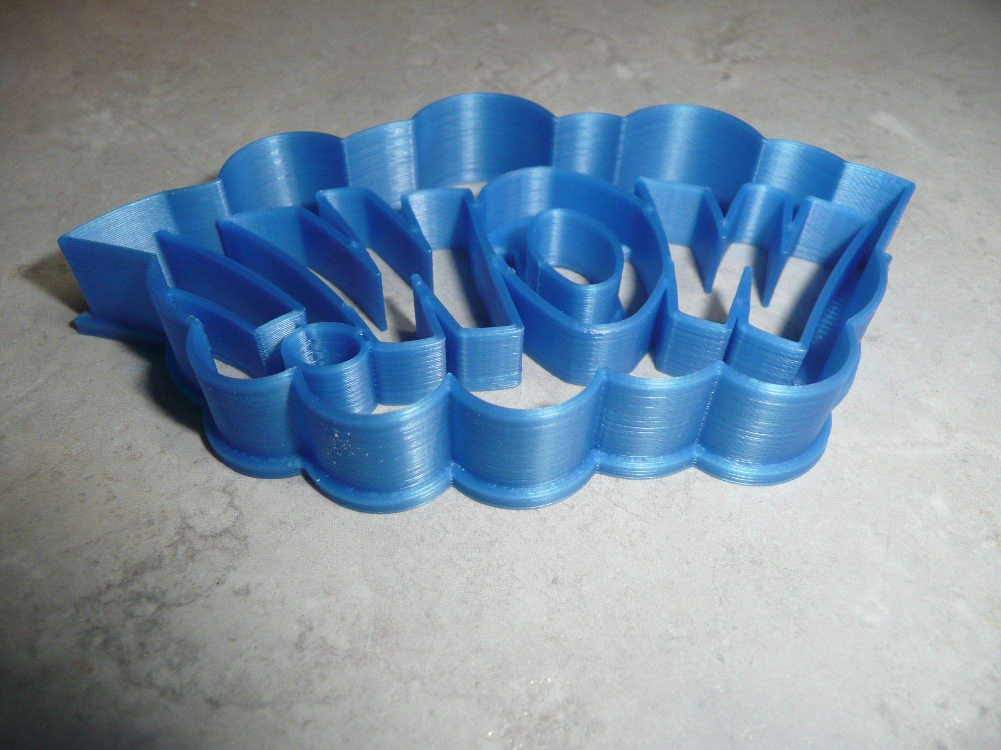 Wow Sign Quote Superhero Super Hero Comic Book Cookie Cutter Made In Usa Pr3201