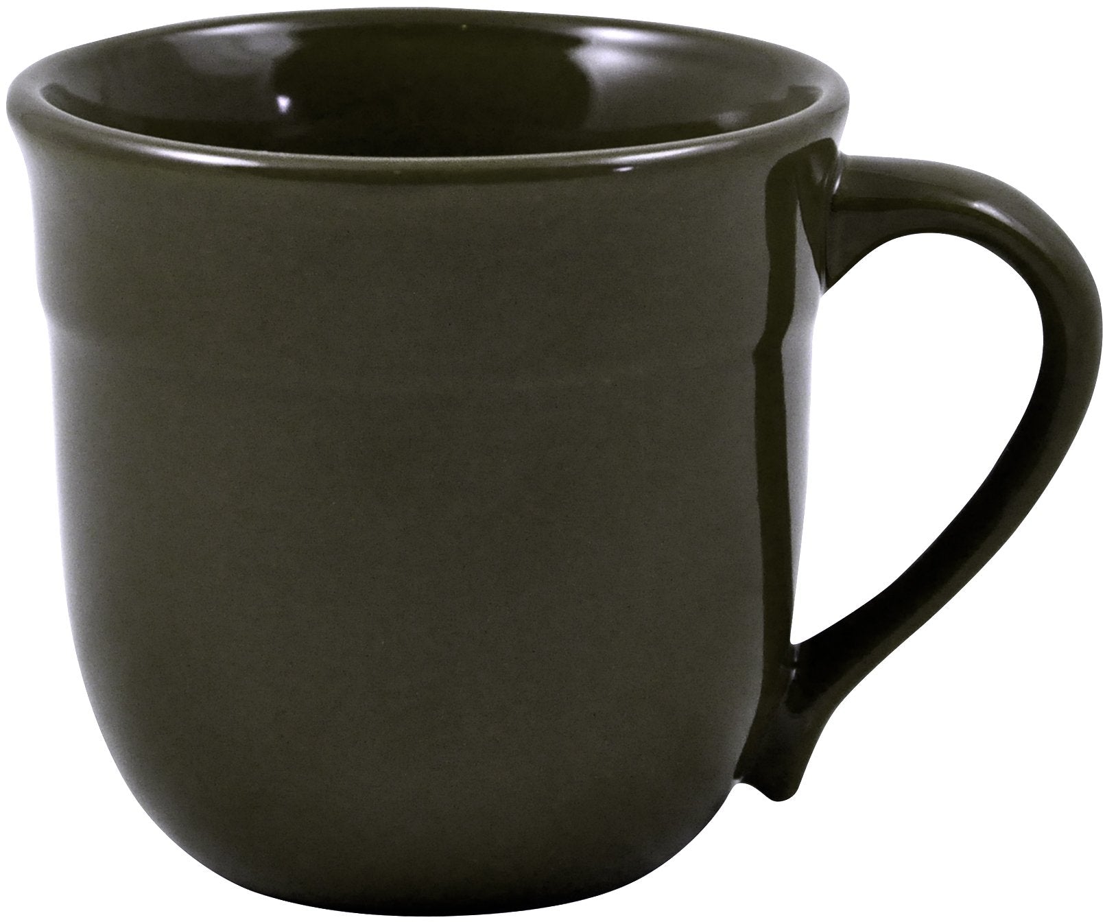 Emile Henry Hr Ceramic Traditional Mug, 13.5 Oz, Charcoal