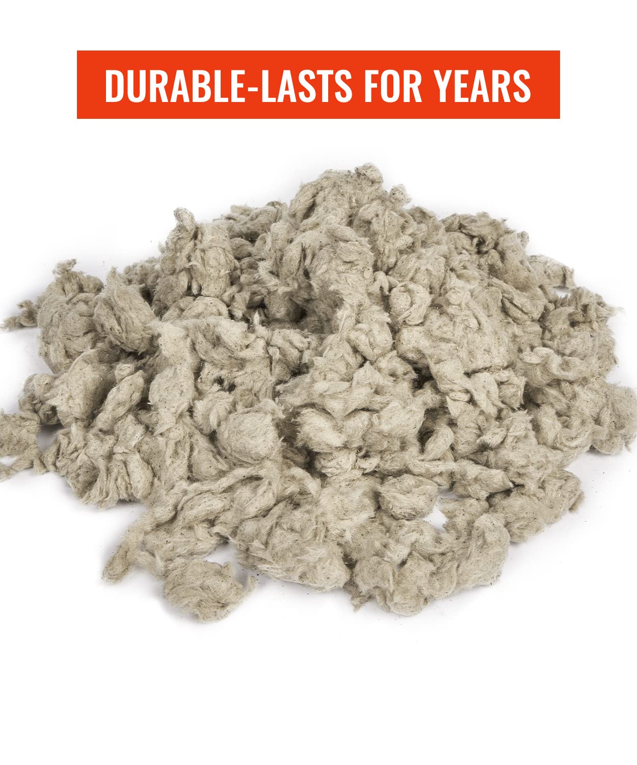 GASPRO Gas Fireplace Embers  10 Oz. Rock Wool Glowing Embers for Fireplace - Vented  Ventless  Insert  Propane  Natural Gas  Add Glow