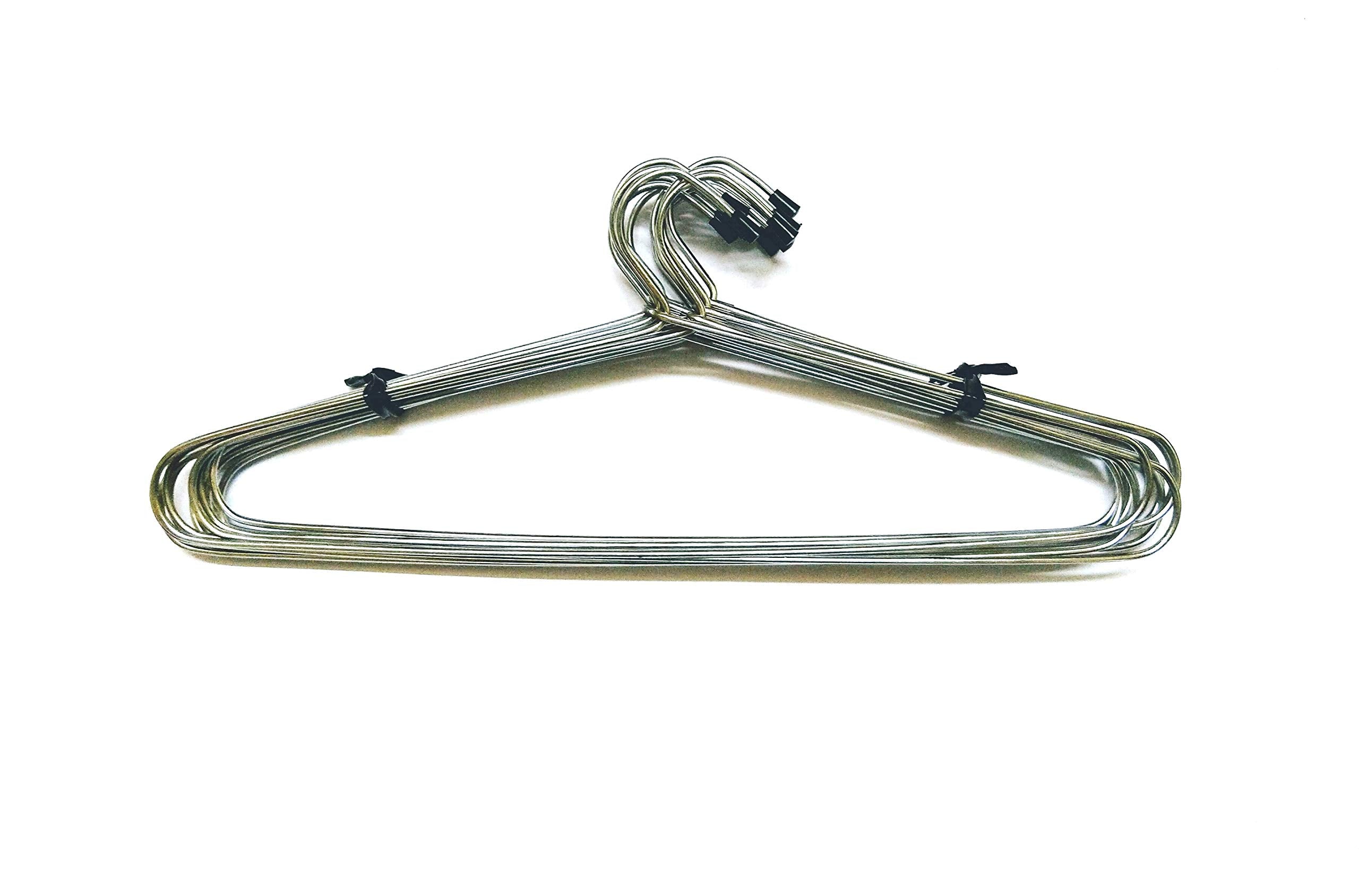 Sinal Ultra Strong & Durable Steel Pack Of 12 Cloth Hangers,Alloy Steel