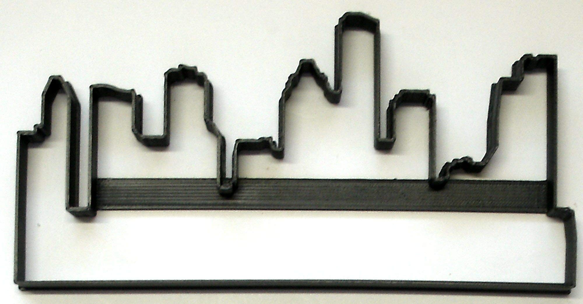 Houston Texas City Skyline Skyscraper Building Horizon Structure Cookie Cutter Made In Usa Pr2957