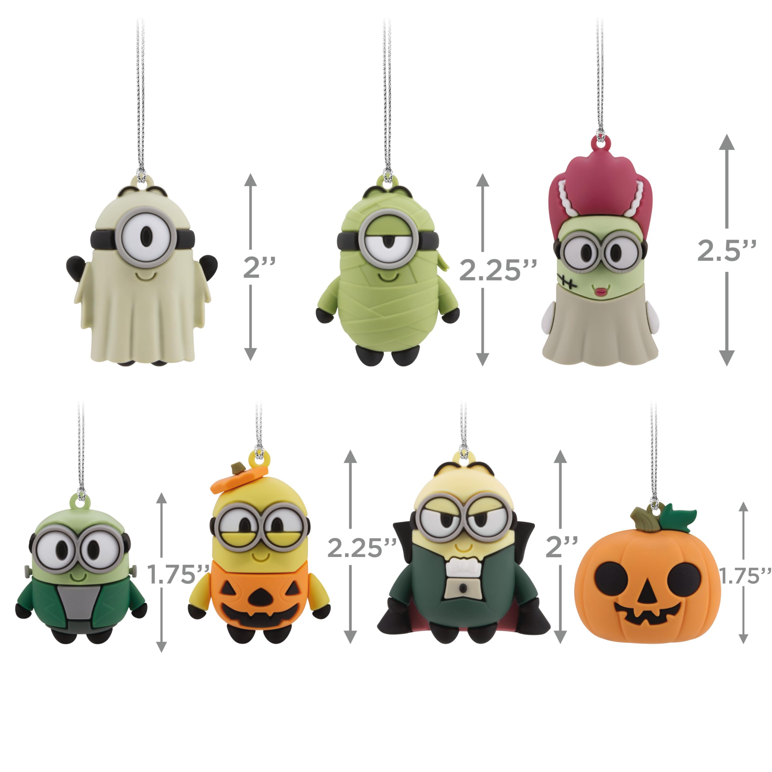Hallmark Minions Mystery Halloween Ornaments, Set of 2