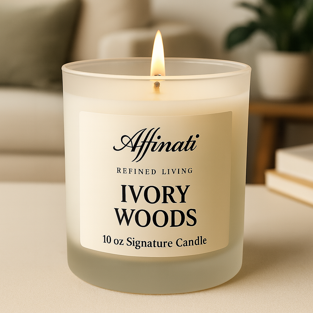 Ivory Woods Signature Candle