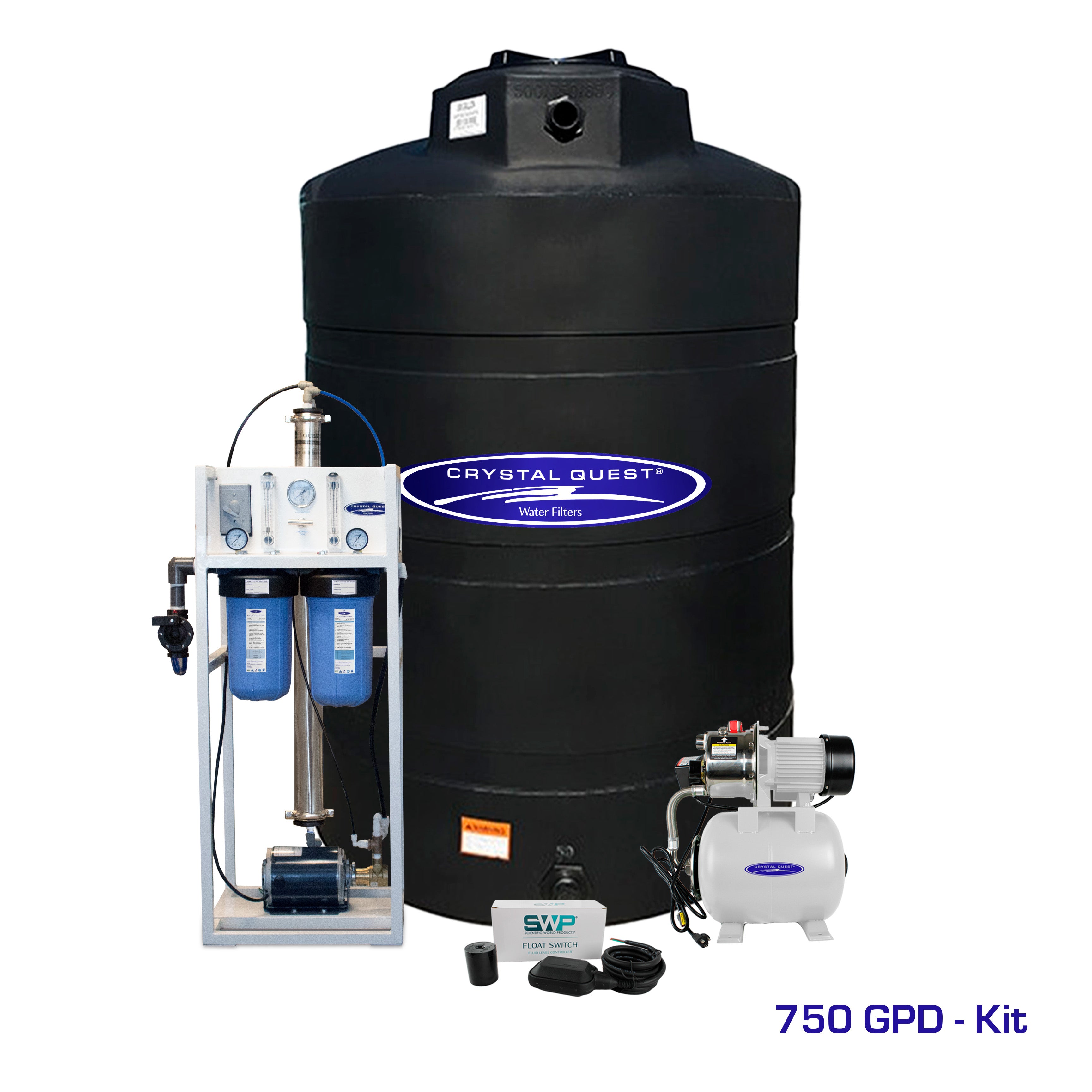 Commercial Mid-Flow Reverse Osmosis System (500-7000 GPD)