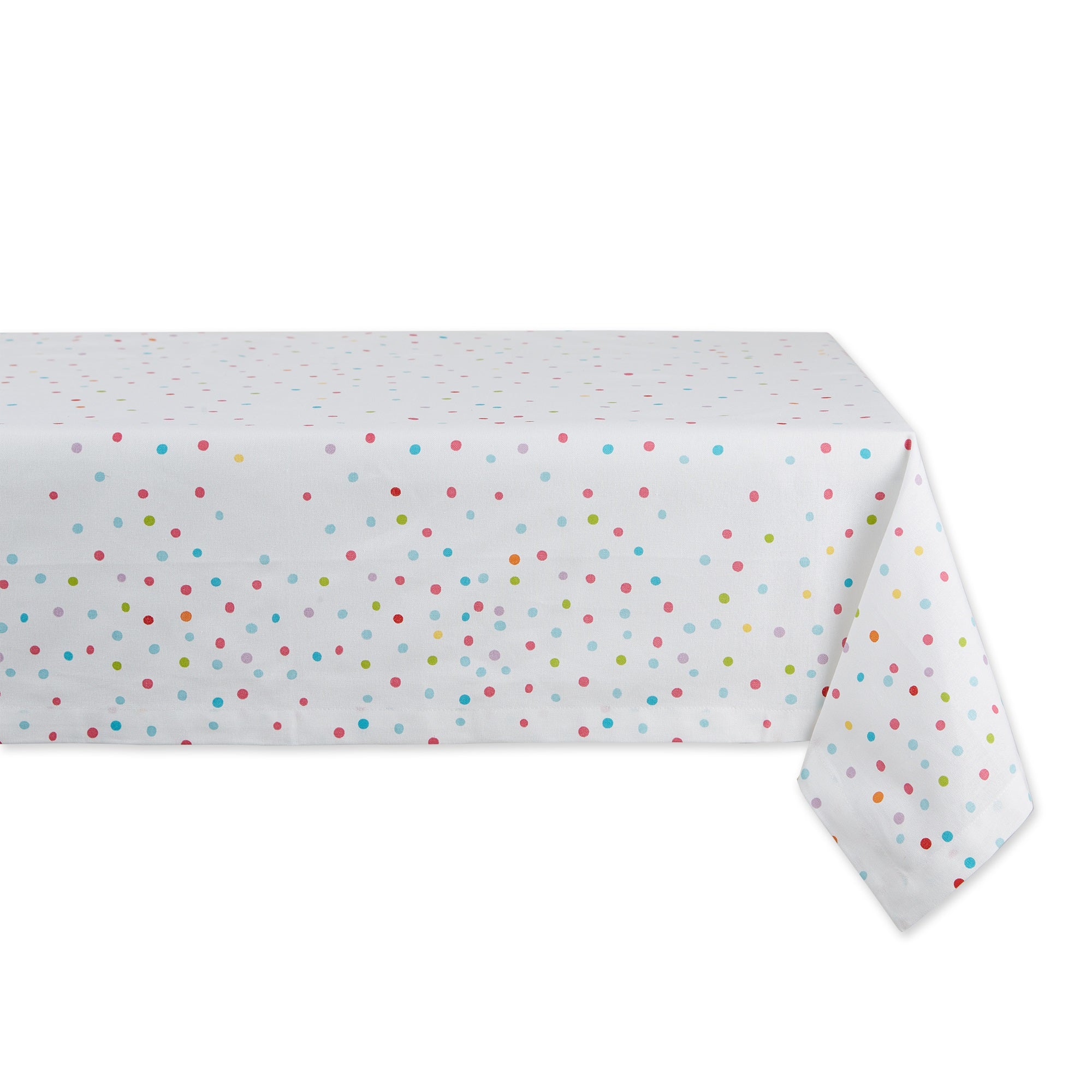 Confetti Toss Print Printed Tablecloth  52 X 52