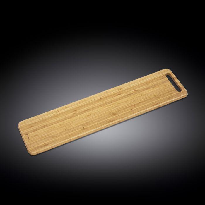 Set Of 2 Bamboo Charcuterie Board 31.5" inch X 7.9" inch | 80 X 20 Cm