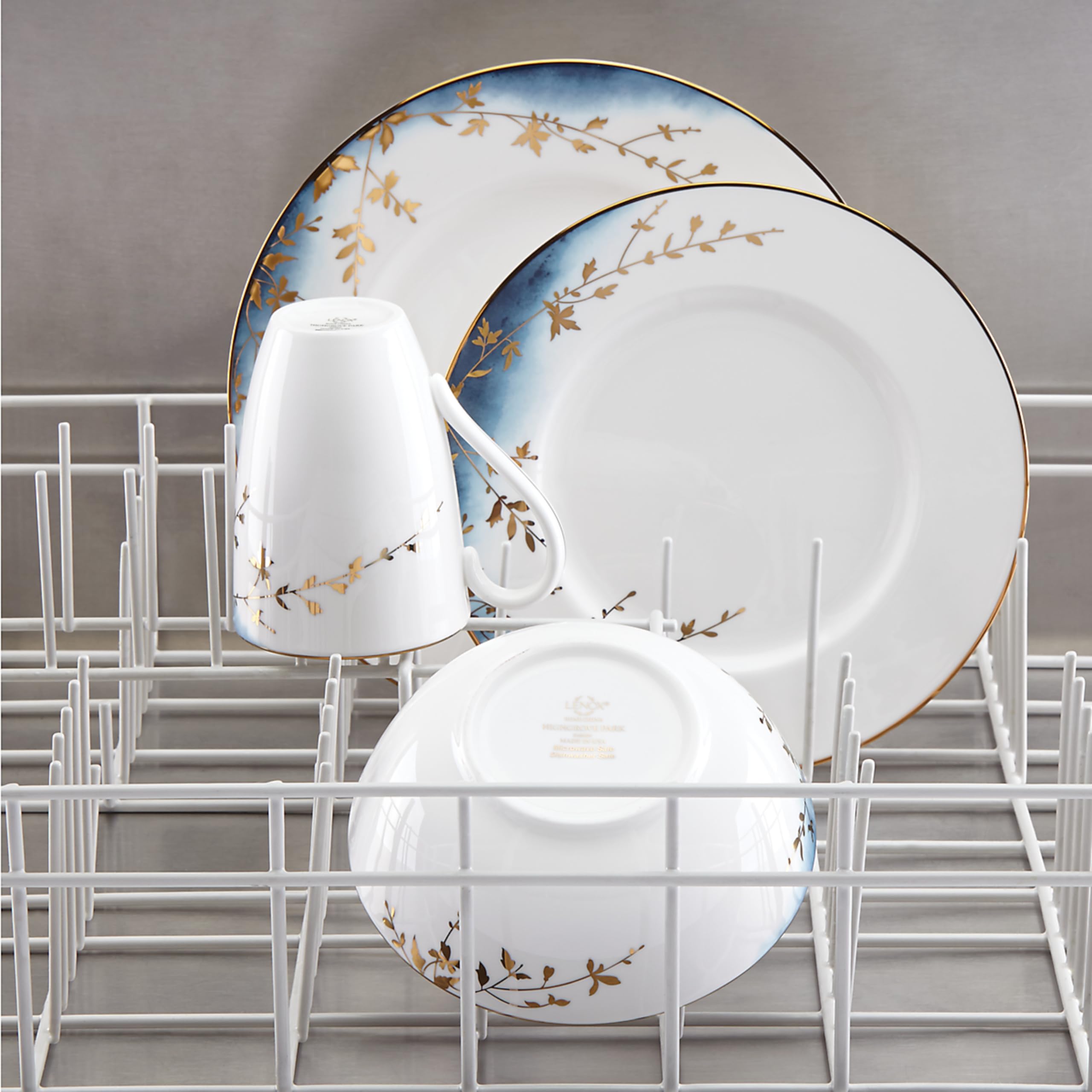 Lenox Highgrove Park 4-Piece Place Setting, 5.00 LB, Blue