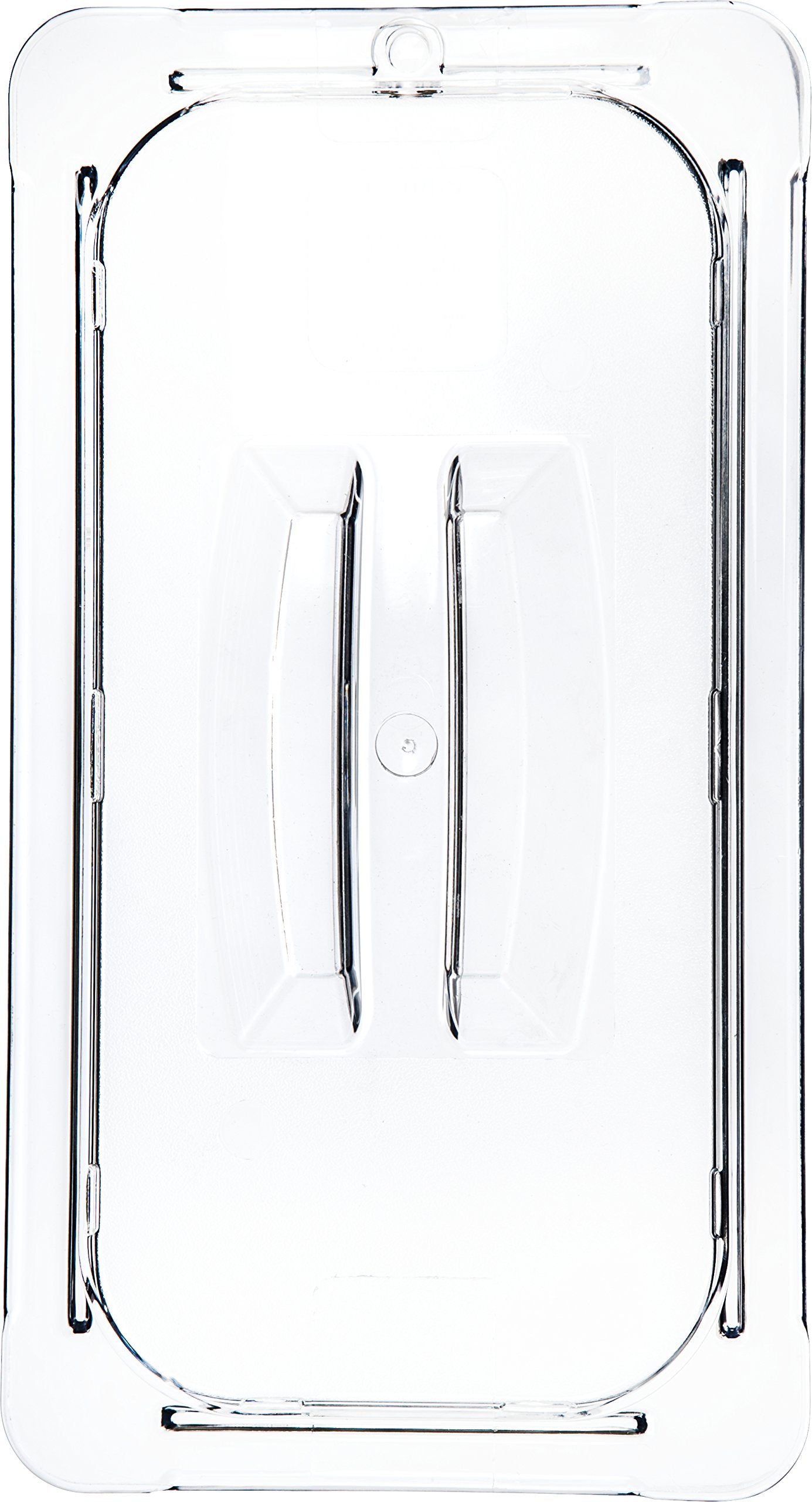 Carlisle Foodservice Products Cfs 10270U07 Storplus Third Size Polycarbonate Universal Handled Food Pan Lid, Clear (Pack Of 6)