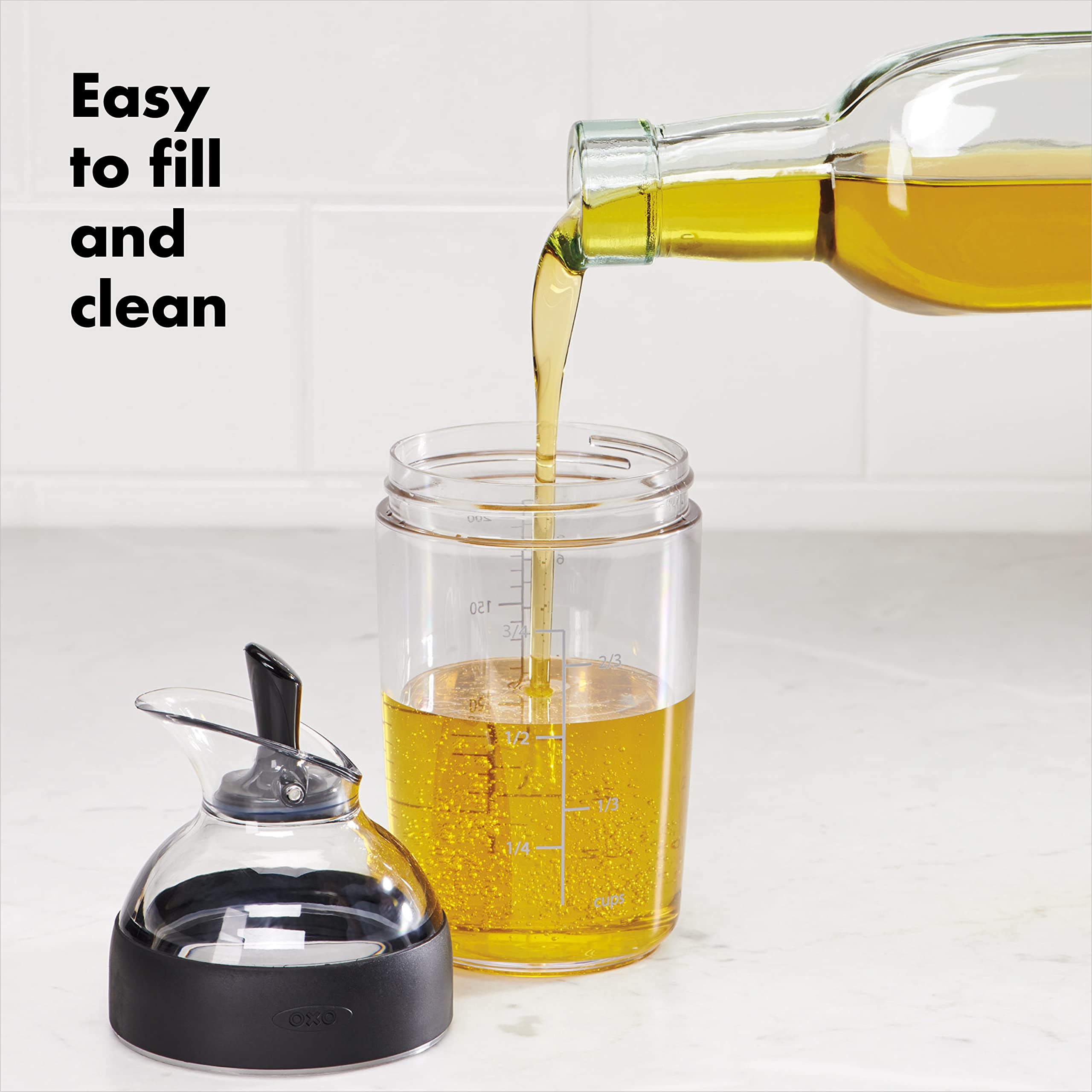 OXO good grips Little Salad Dressing Shaker - Black