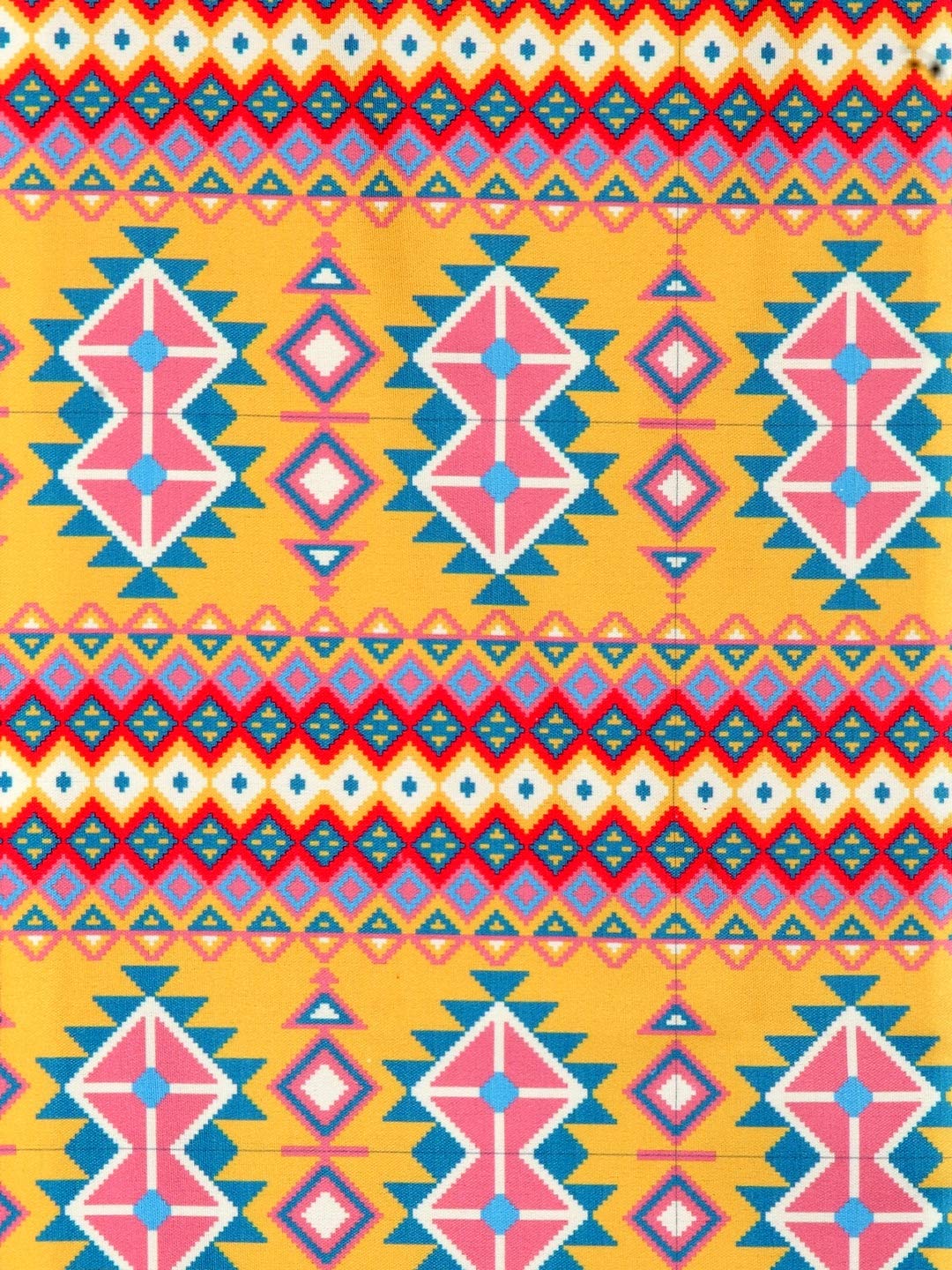 Alina Decor Poly Cotton Abstract Pattern Hd Printed Washable Runner For Dining Table Runner/Table Runner For Dining Table 4-6 Se