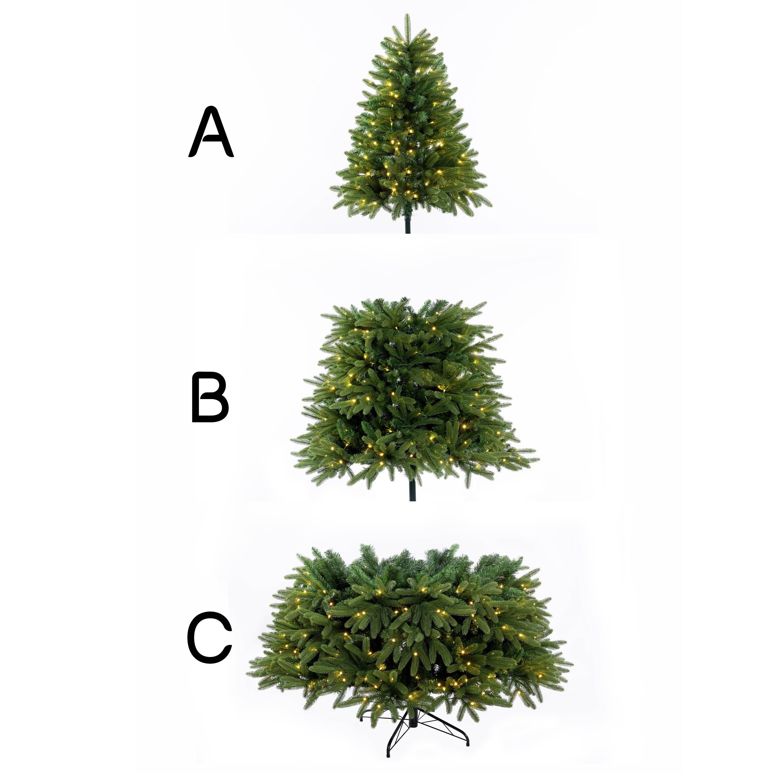 Evergreen Valley Fraser Fir Christmas Tree (6ft Pre-lit)