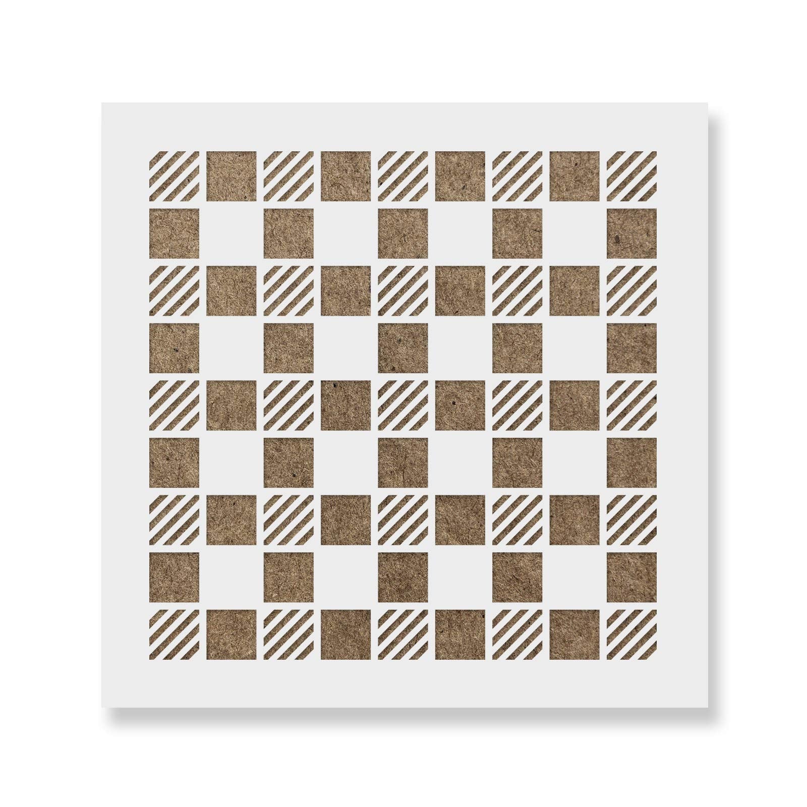 Buffalo Check Cookie Stencil - Easy-To-Use For Stunning Cookie Decorations: Simplifying Cookie Decorating