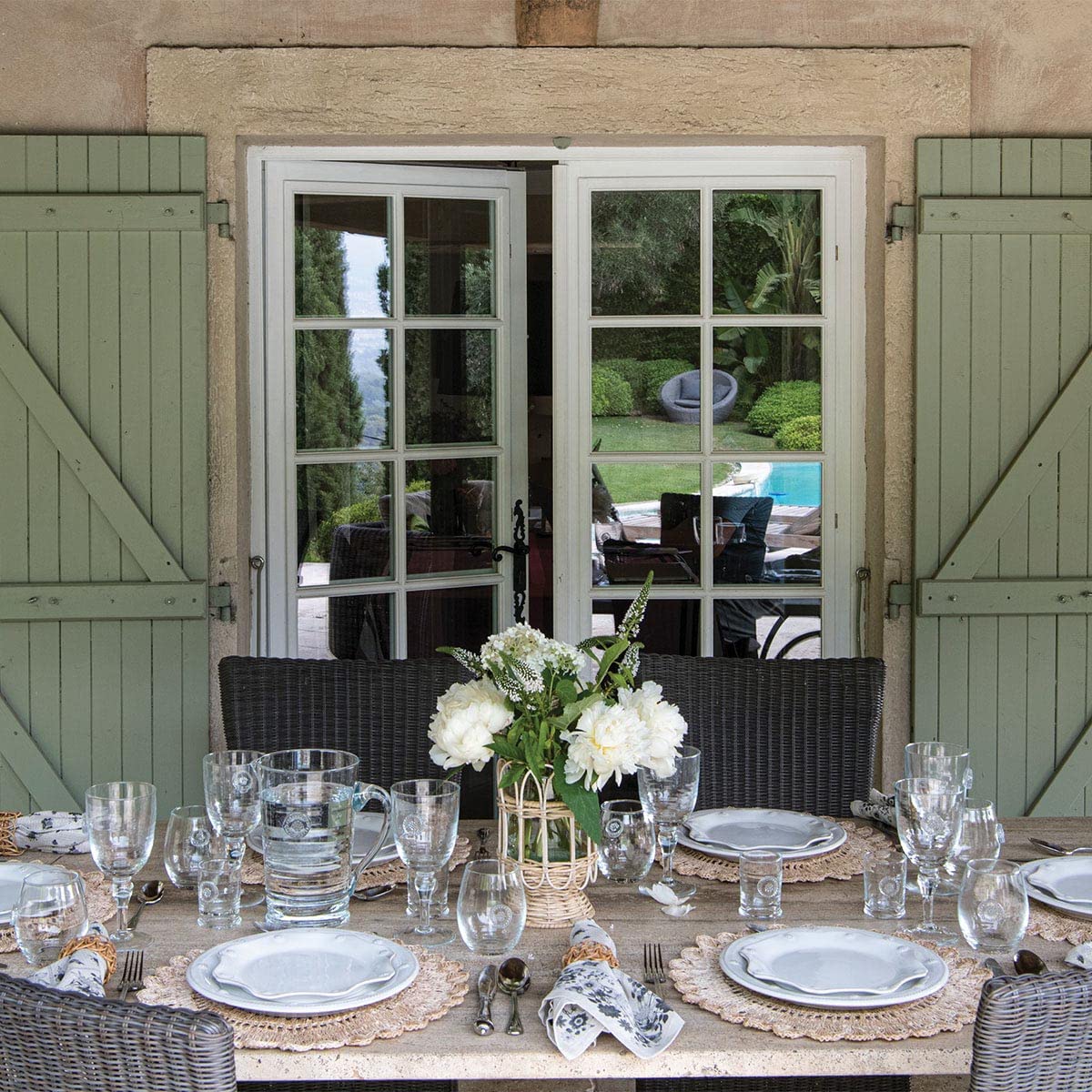 Juliska Berry & Thread Dinner Plate - Whitewash