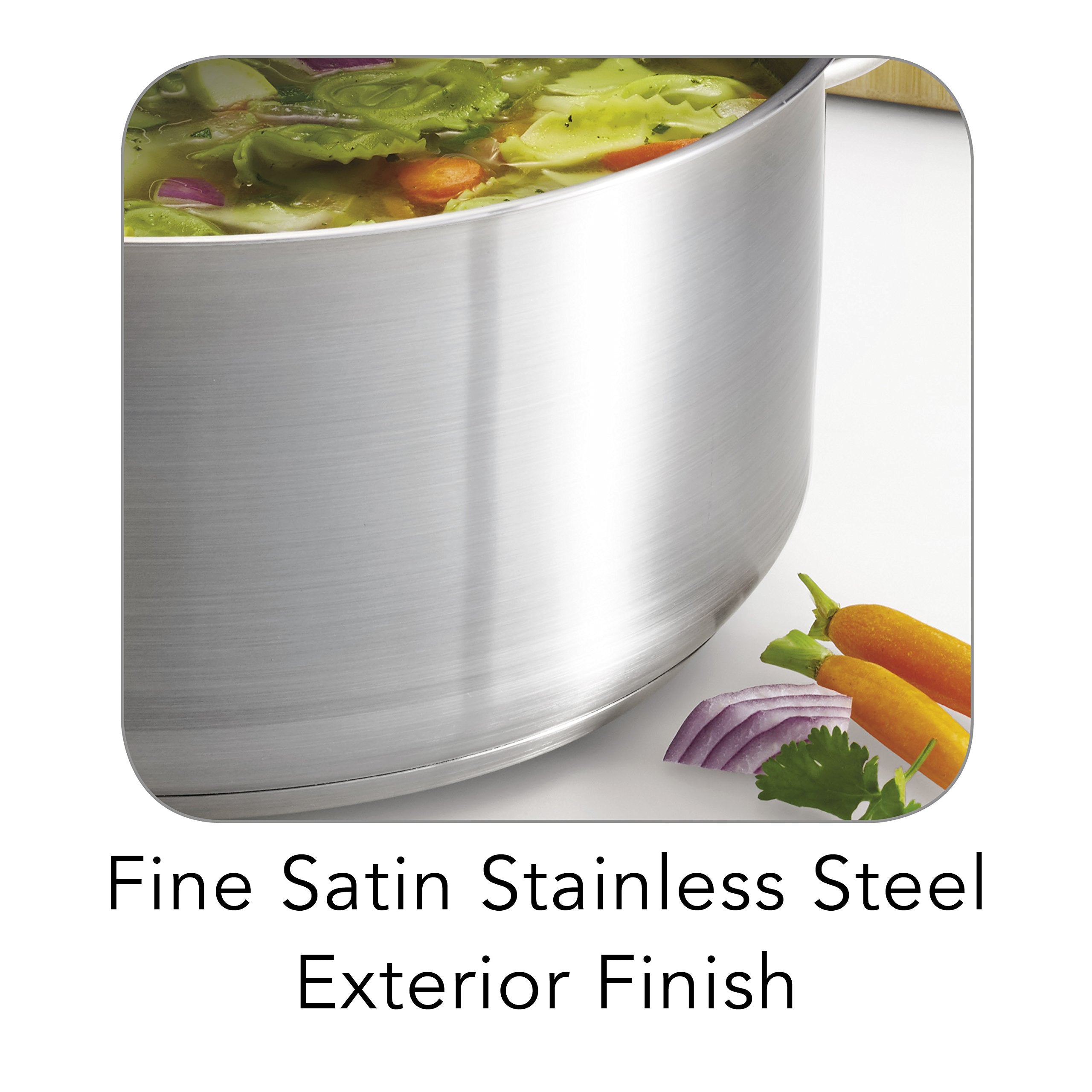 Tramontina Pro-Line 9-Quart Stainless Steel Dutch Oven Pot with Lid, NSF-Certified, Model 80117/576DS