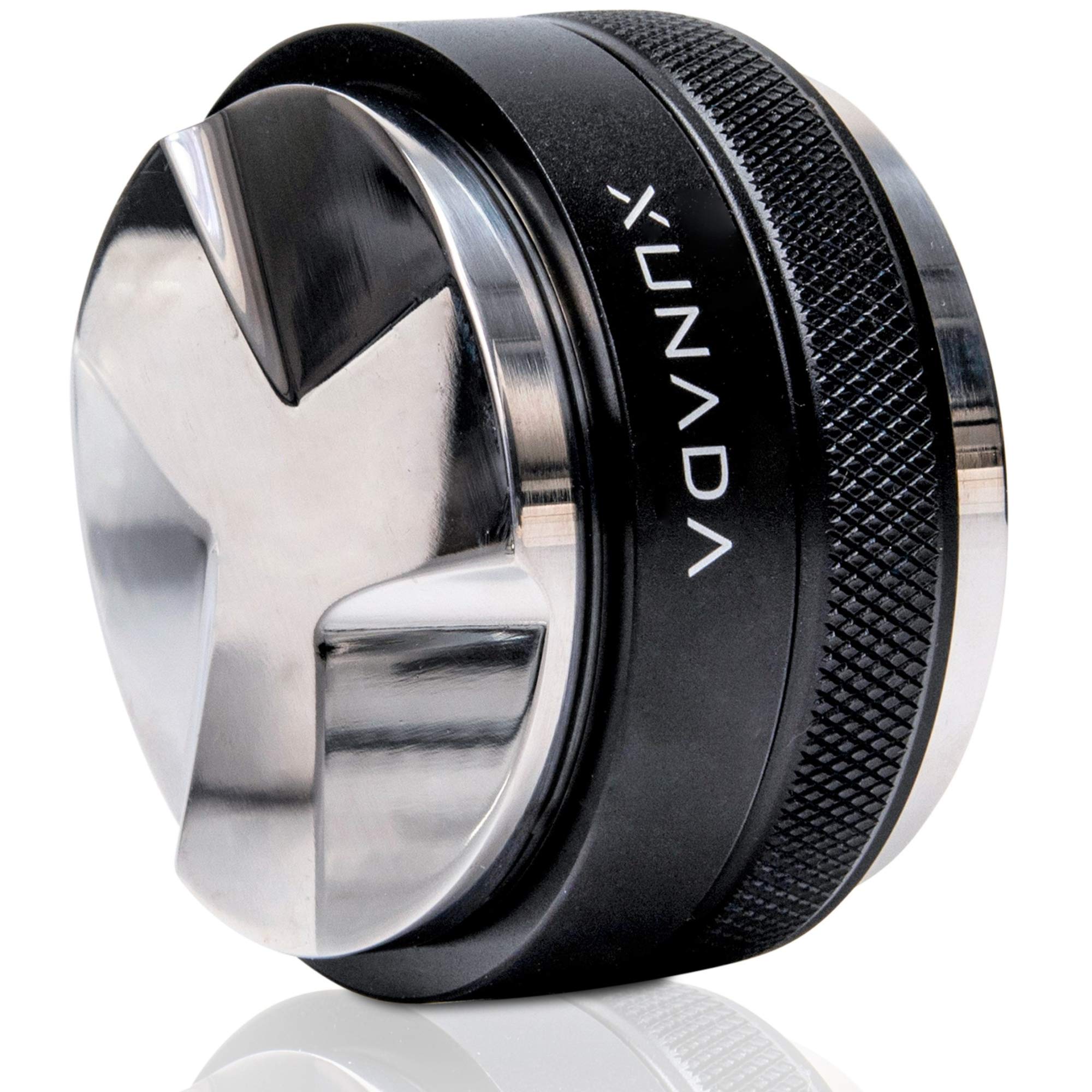X Xunada 53.3Mm Coffee Distributor & Tamper, Works With All 54Mm Portafilters, Espresso Hand Tampers, 2-In-1 Adjustable Espresso