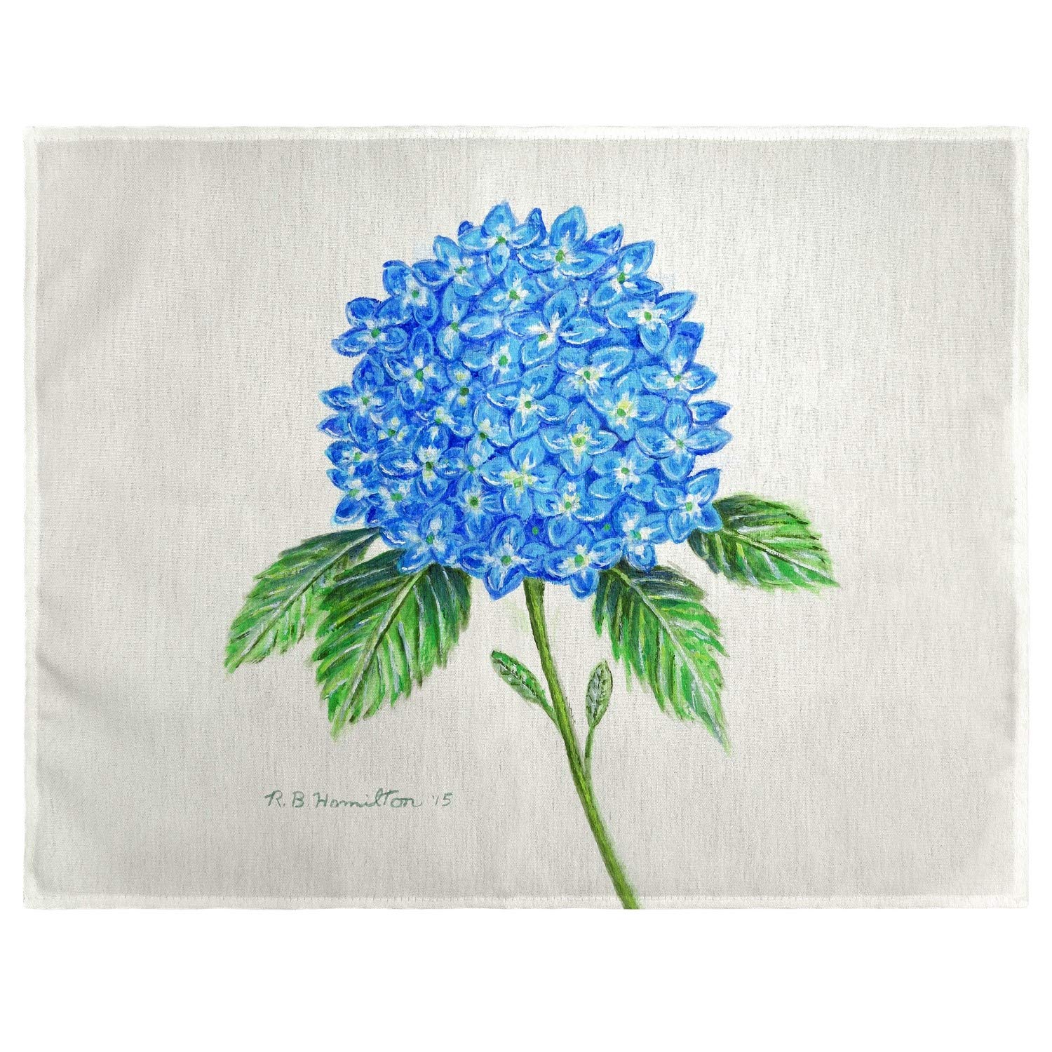 Betsy Drake Pm988 14 X 18 In. Dicks Hydrangea Place Mat - Set Of 4