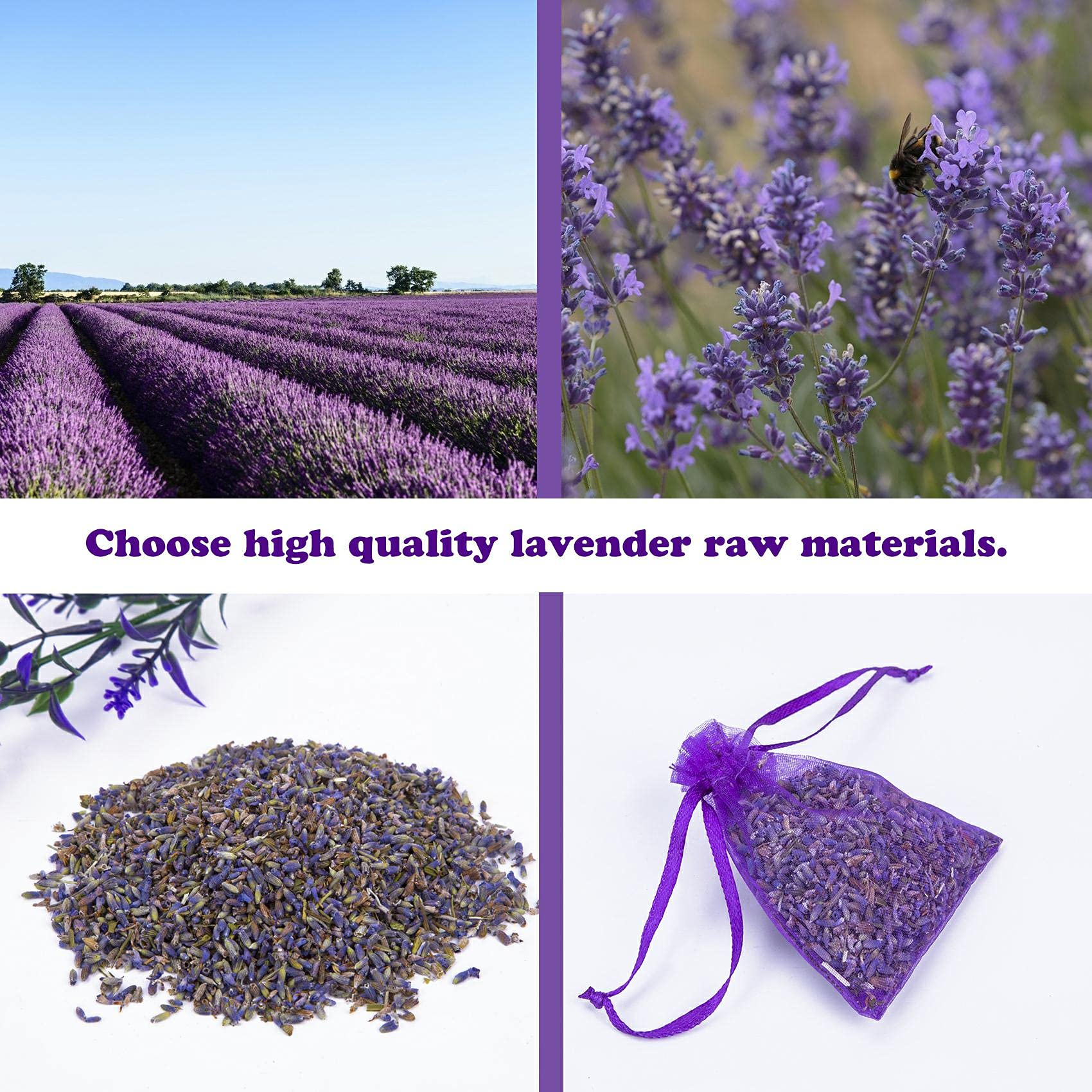 24 Pack Moth Repellent For Closet Lavender Sachet Bags, Cedar Blocks For Clothes Storage, Cedar Lavender Bags Sachets For Drawer