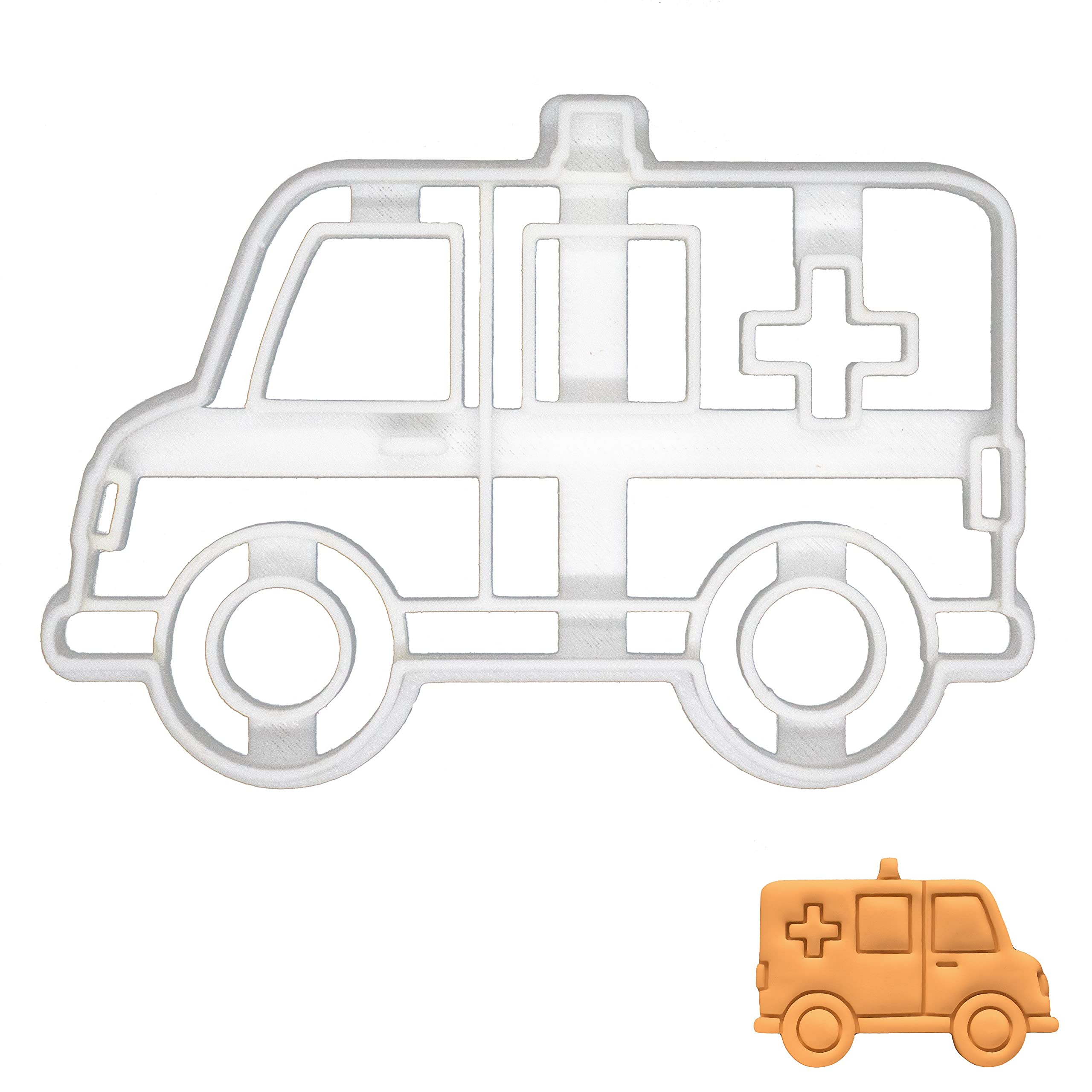 Ambulance Cookie Cutter, 1 Piece - Bakerlogy