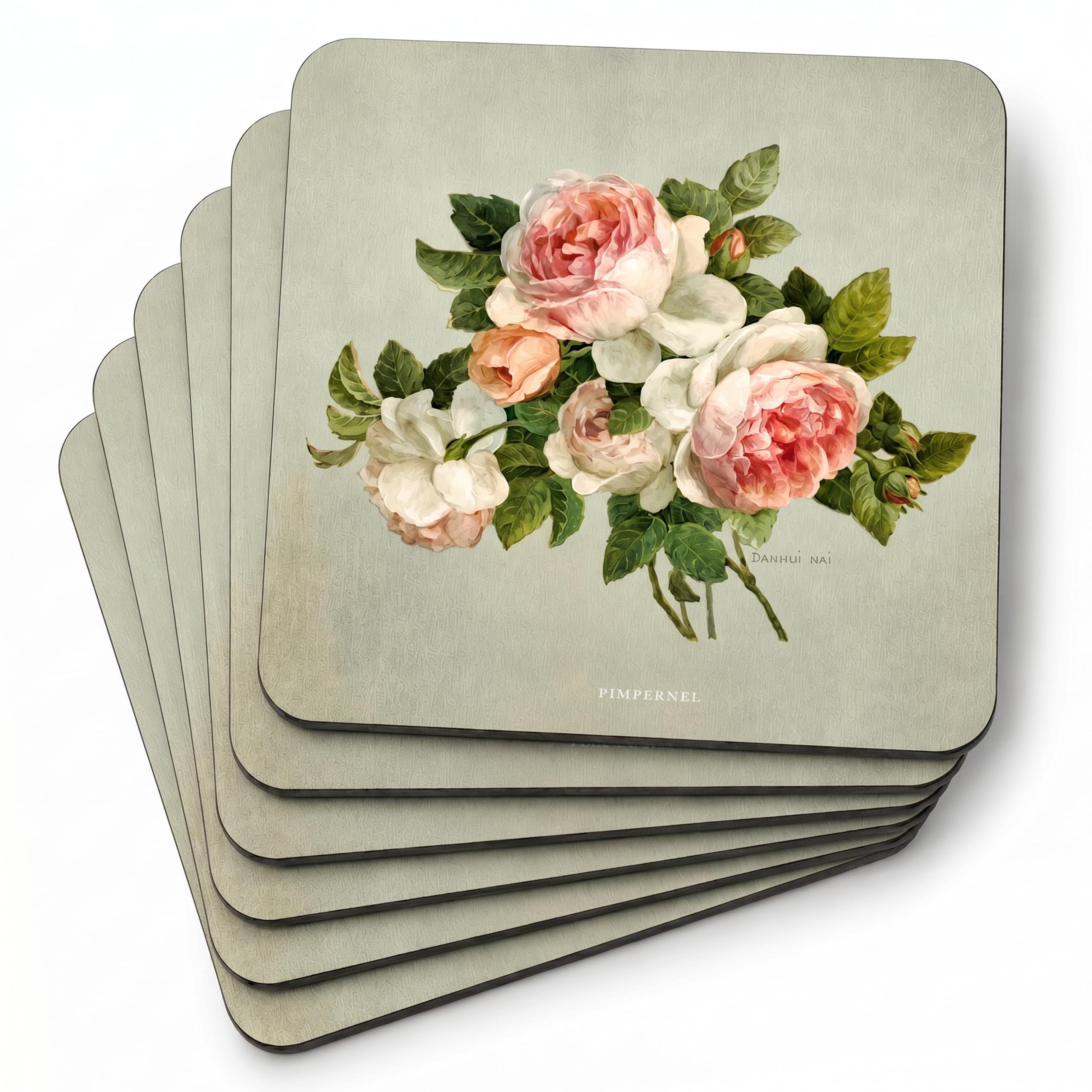 Pimpernel Coasters One Size Multicolor
