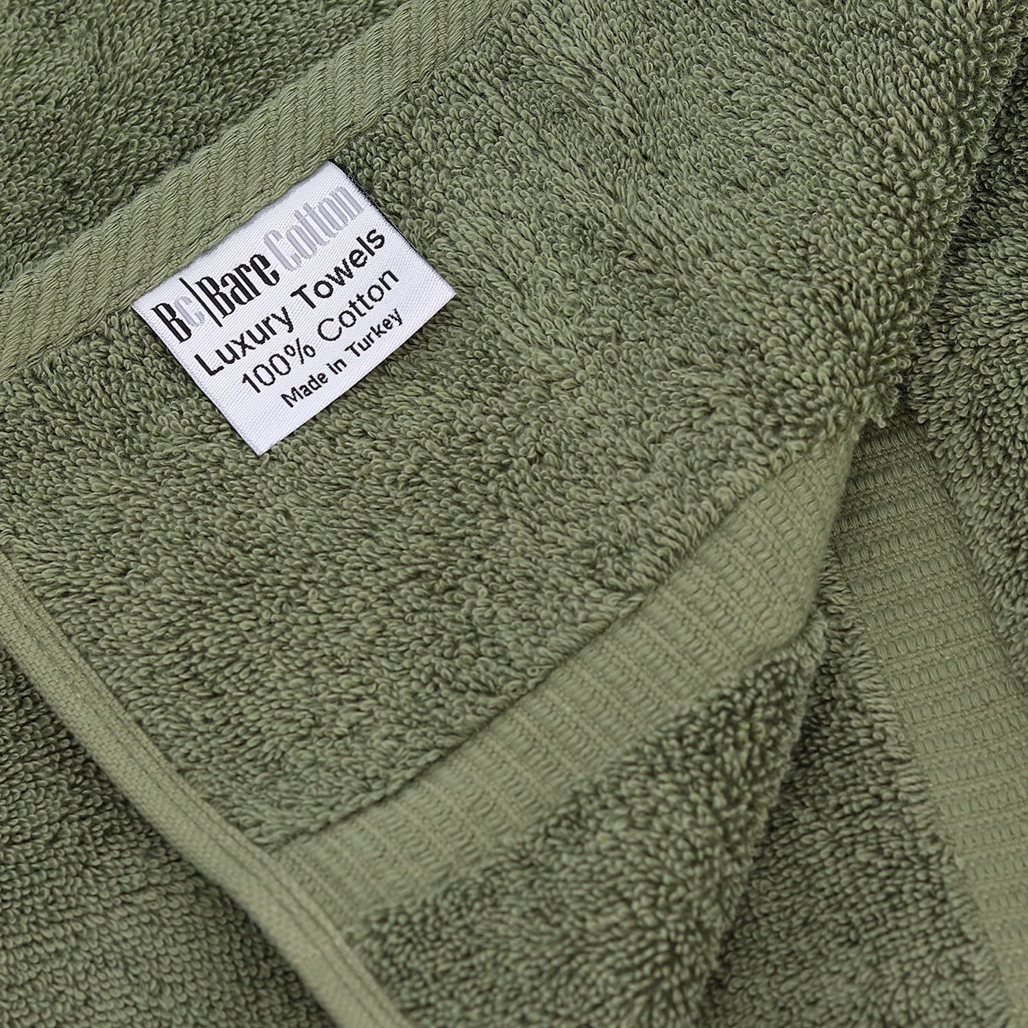 Luxury Hotel & Spa Quality Collection Highly Absorbent  Quick Dry 100% Turkish Cotton 700 GSM  Eco Friendly Towel  for Bathroom  Gym and Kitchen Soft Towel Set (Moss  Bath Towels - Set of 2)
