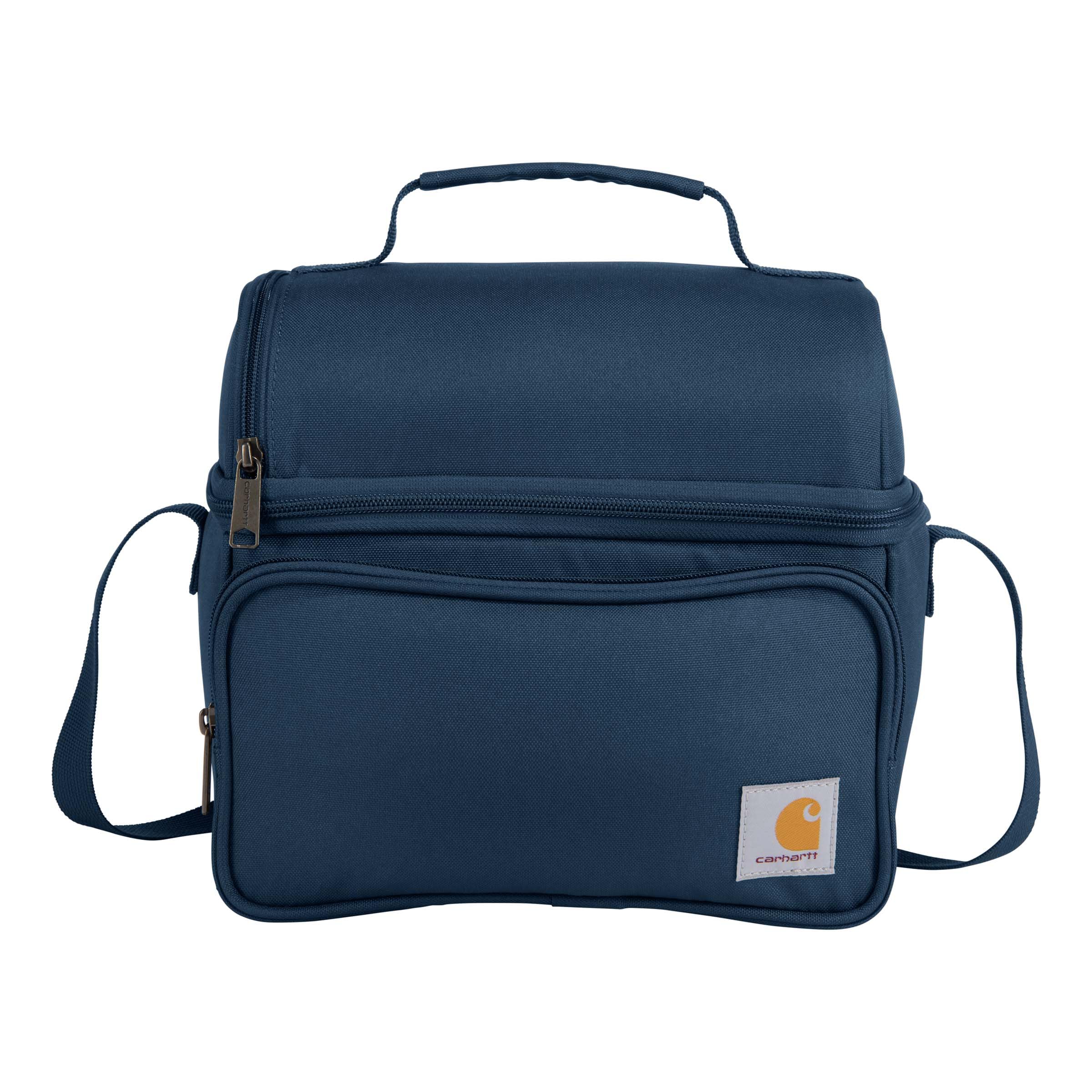 Carhartt Camping Cooler, Worksite Lunchbox, Soft Shell Cooler for Construction Sites, Work and Everyday Use Cooler, Navy