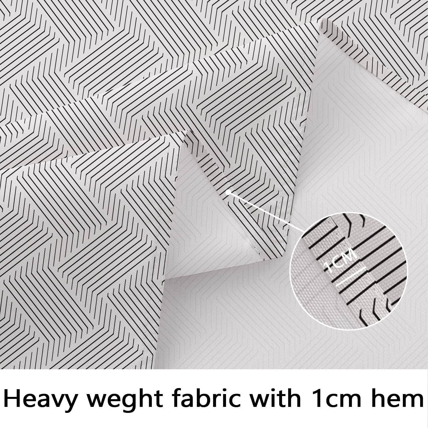 Bnejvif Oval Tablecloth, Modern Oval Tablecloth, Striped Tablecloth Indooroutdoor Waterproof Wrinkle Free Durable Oval Tableclot