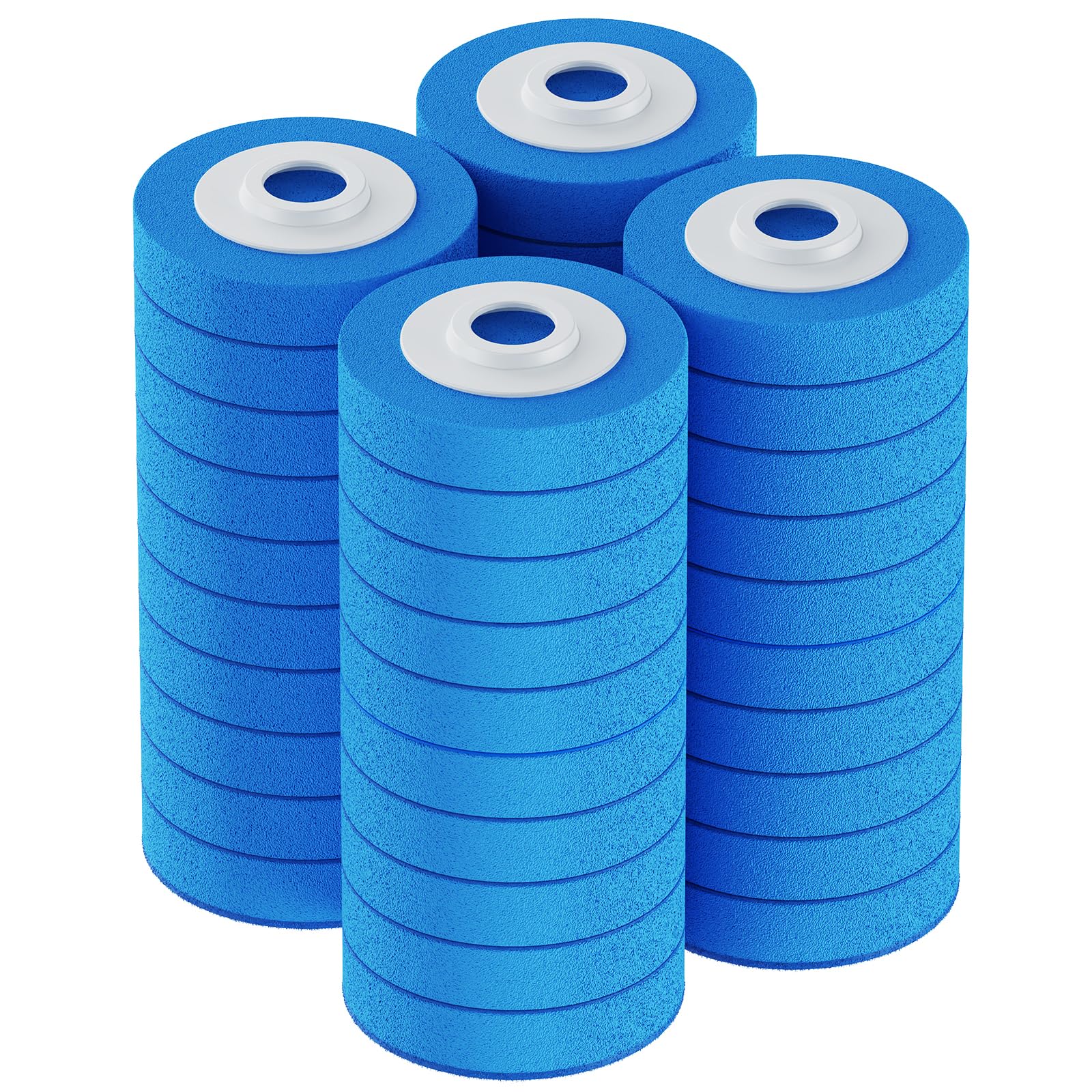 Disposable Toilet Brush Wand Refills, 40Pcs Toilet Brush Head Refills With Toilet Bowl Cleaner