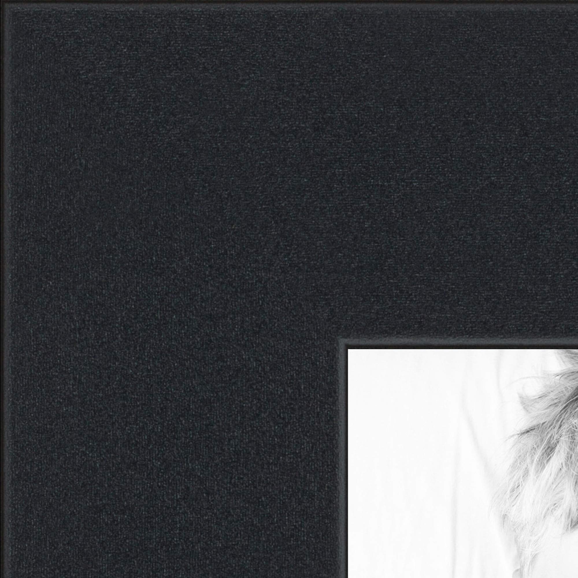 ArtToFrames 13x16 inch Black Picture Frame, 2WOMFRBW72079-13x16