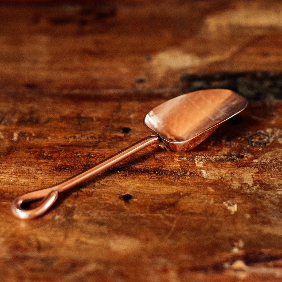 Sertodo Copper Scoop For Coffee And Spices | Solid Copper, Heavy Gauge ...