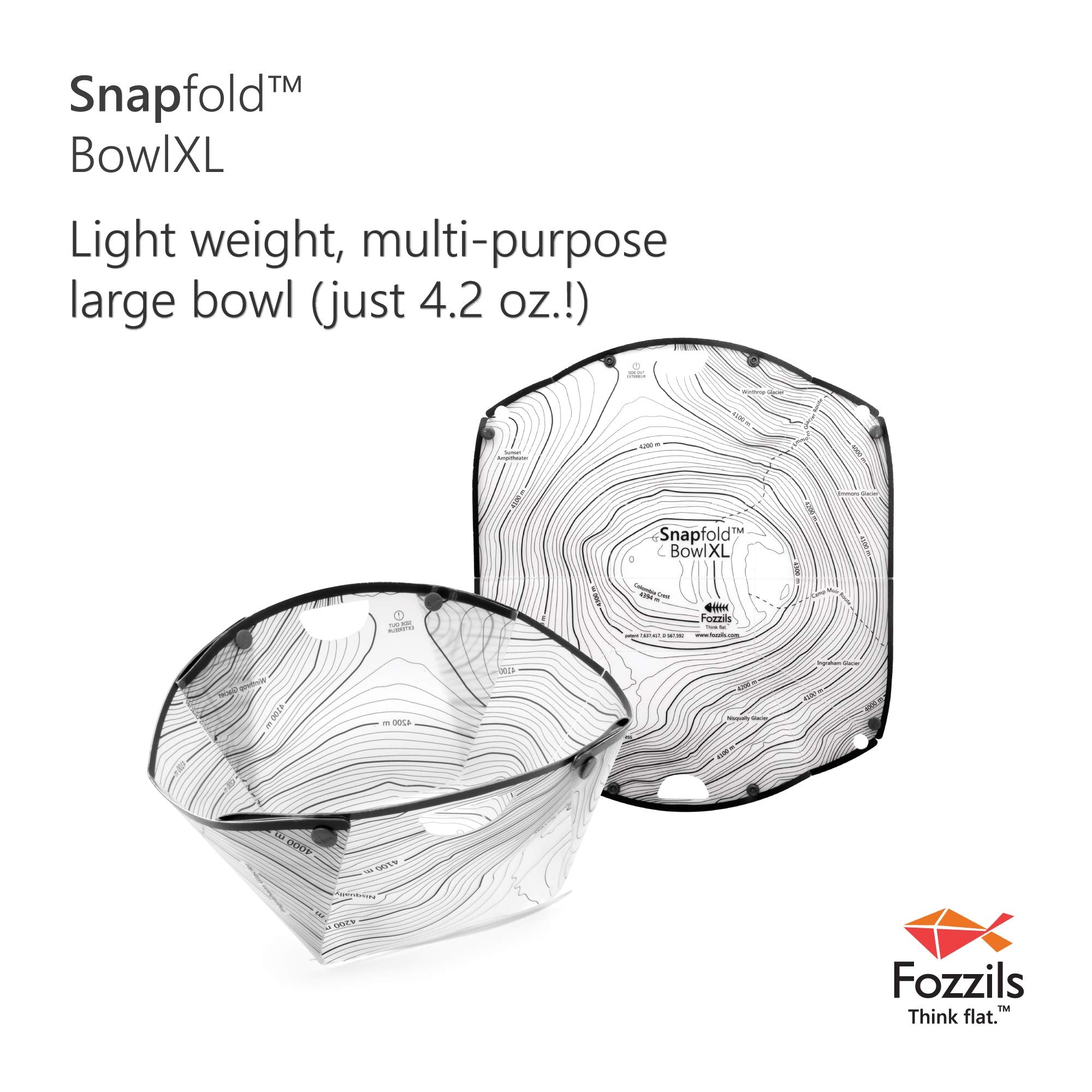Fozzils Snapfold Bowl Xl (Mist)