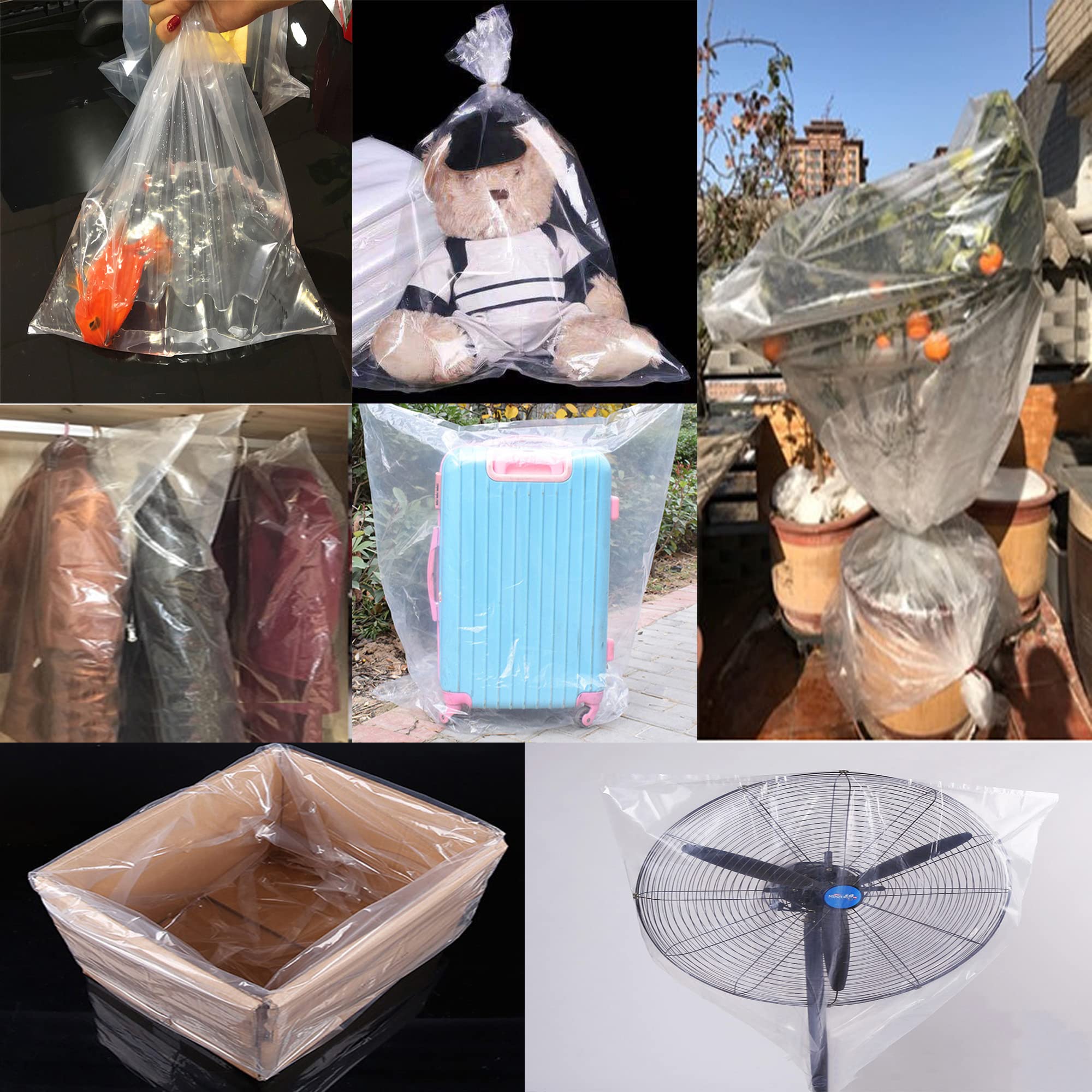 5 Gallon Food Grade Bucket Liner Bags For Marinating And Brining, Extra Heavy Duty Leak Proof Multifunctional Storage And Organi