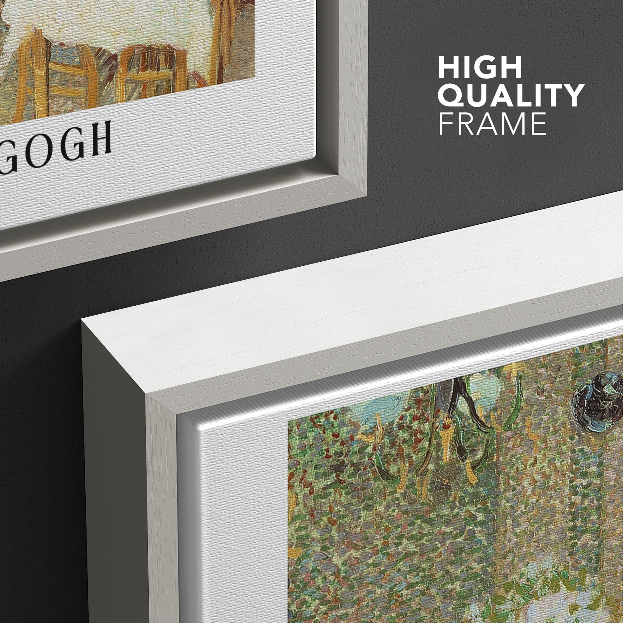 Wall26 Framed Canvas Print Wall Art Interior Of A Restaurant By Vincent Van Gogh Historic Classical Illustrations Fine Art Decor