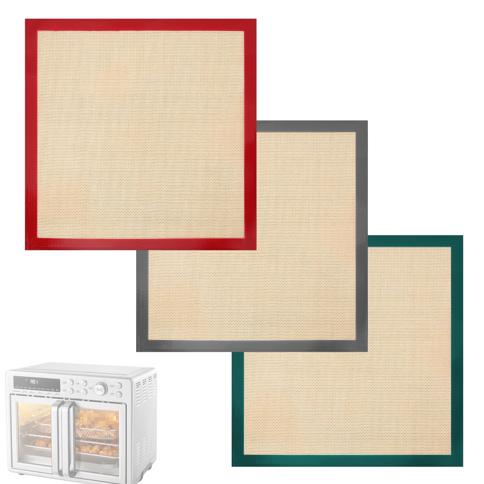 Tray Liners For Midea Flexify French DoorToaster Oven Air Fryer Combo, 26.4 QT, Countertop Oven 10in1