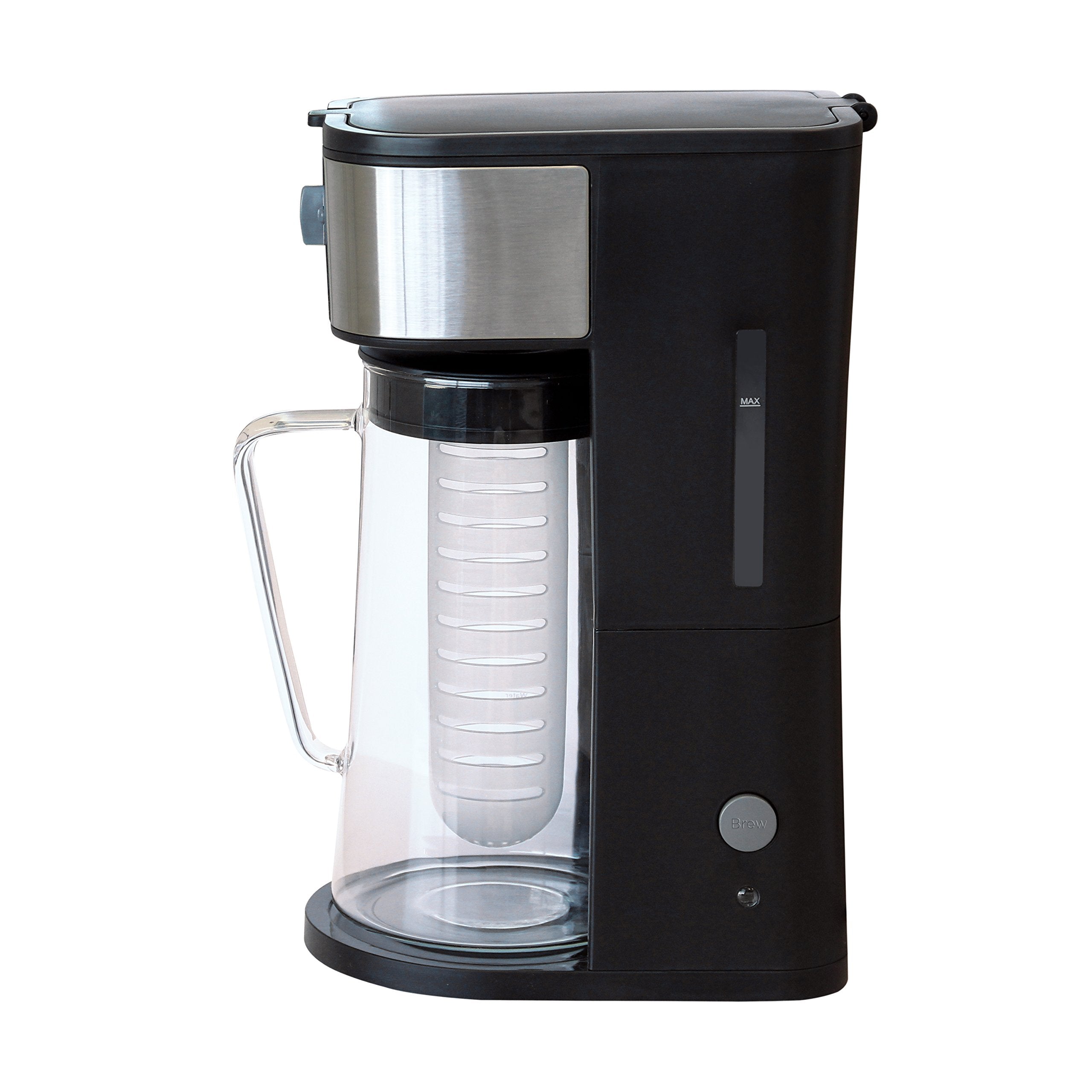 West Bend It500 Iced Tea Maker Or Iced Coffee Maker Includes An Infusion Tube To Customize The Flavor, Features Auto Shut-Off, 2