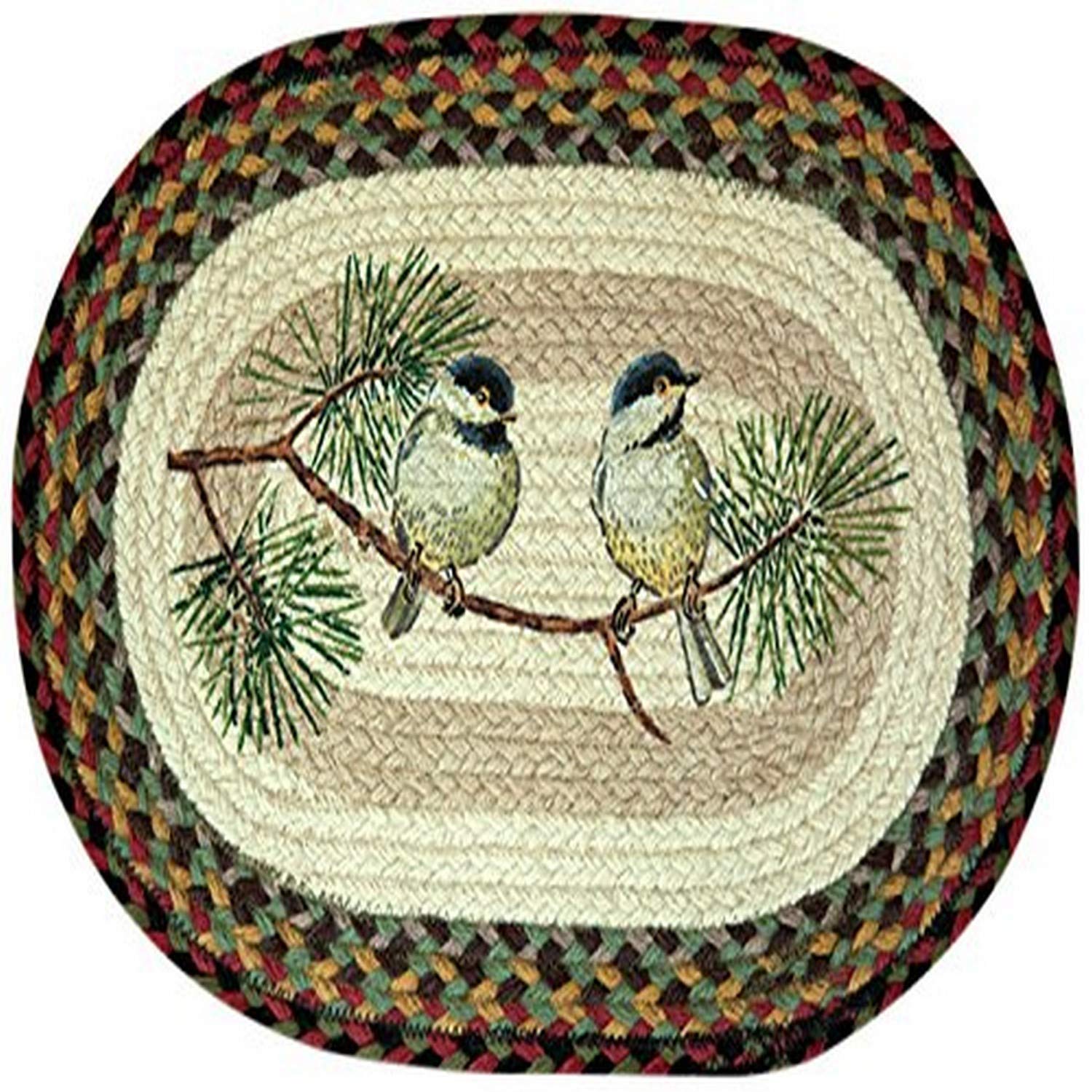 Earth Rugs 48-081C Placemat, 13 x 19, Burgundy