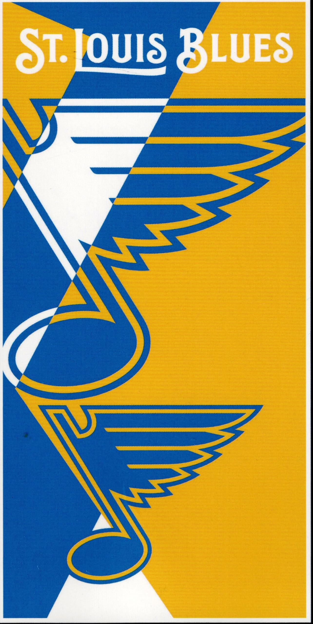 NORTHWEST St. Louis Blues 30 x 60 inch Beach Towel, Puzzle Design