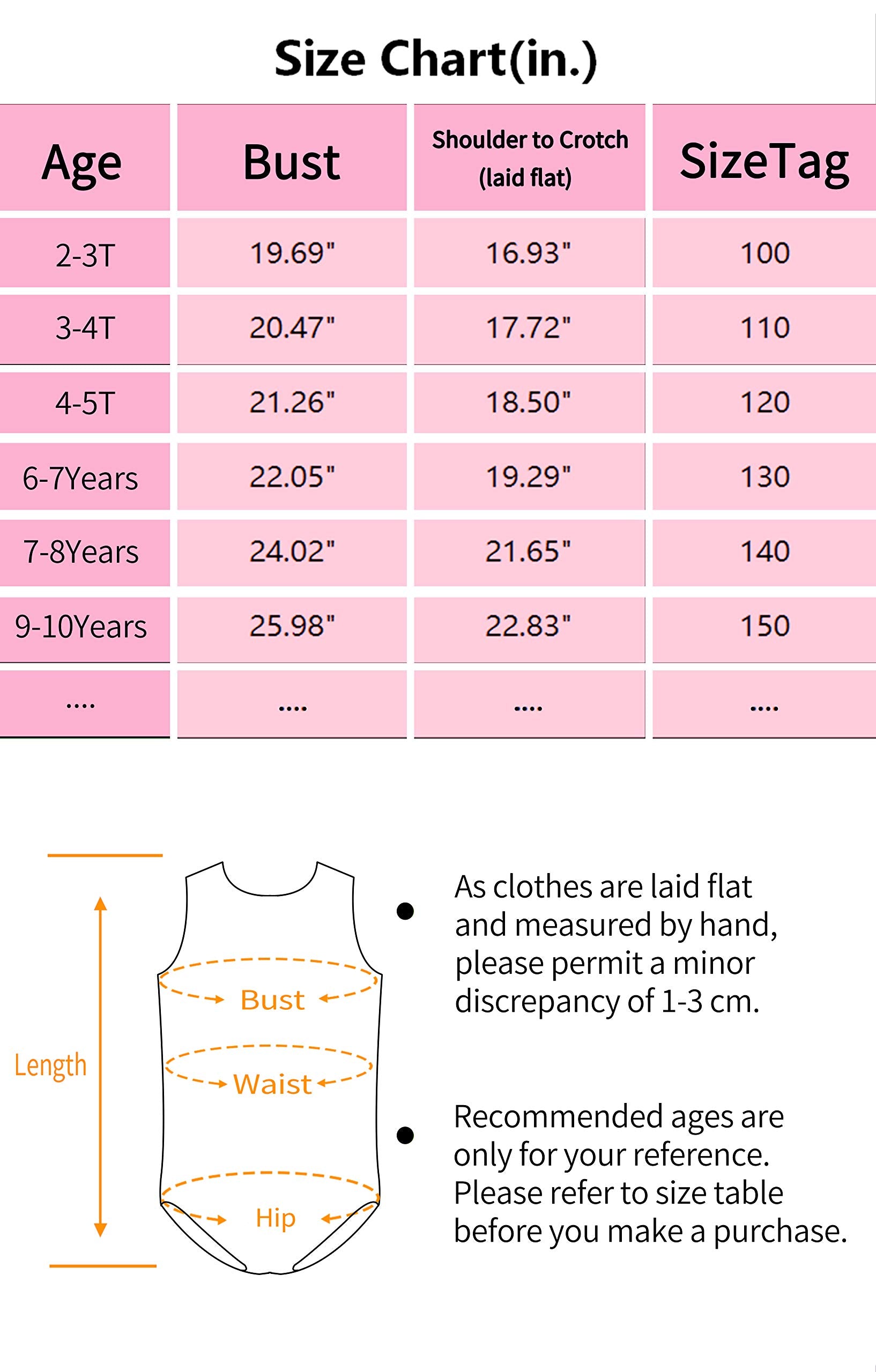Eqsjiu Ballet Leotards For Girls 3T 4T Pink Unicorn Dance Outfit Withtulle Skirt Dresses