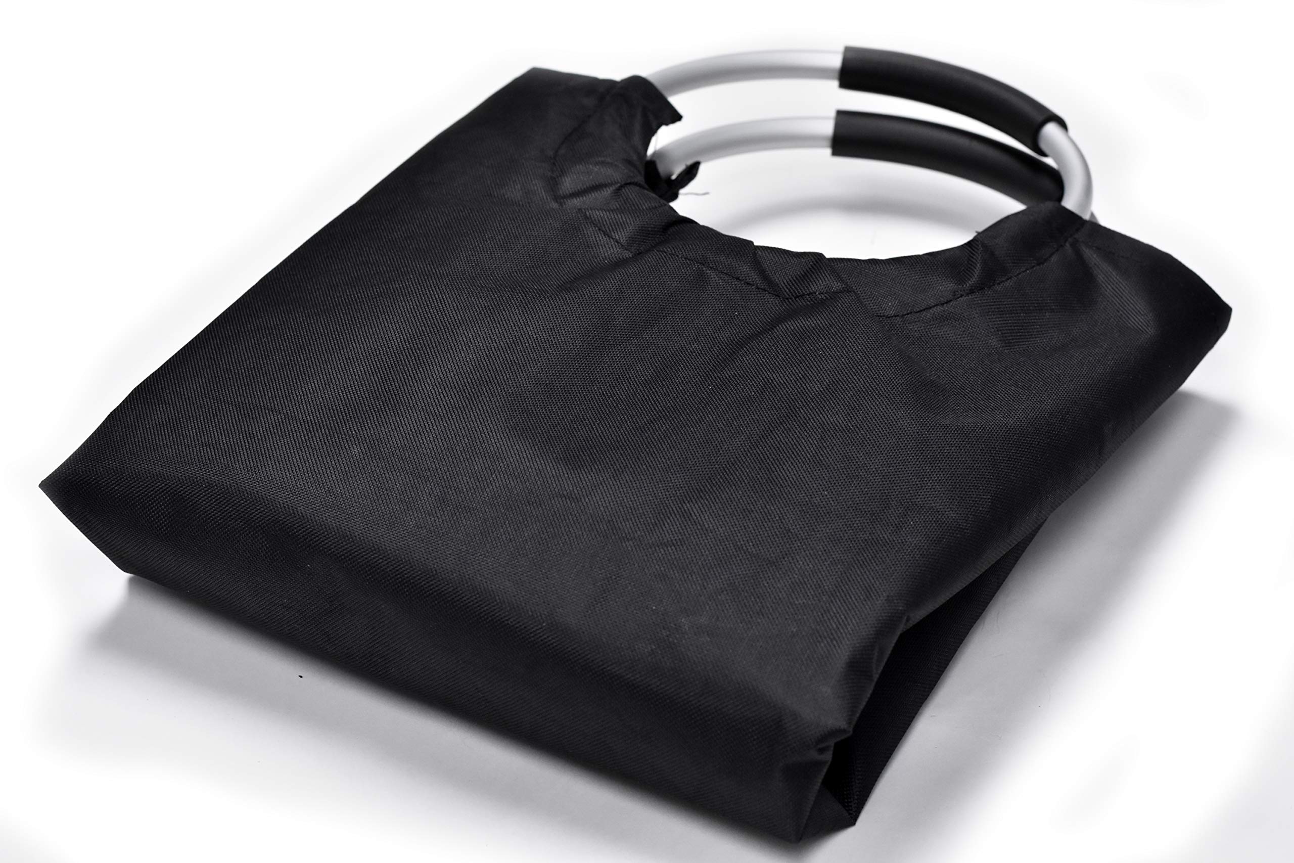 Handy Laundry Bag With Handles - 60L - Collapsible Fabric Laundy Hamper Bag - Laundry Basket For Dorm - Waterproof - Foldable -