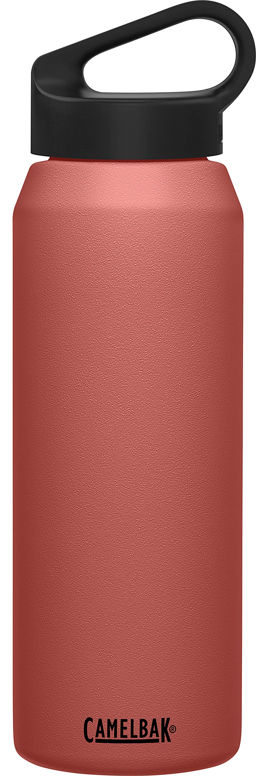 CamelBak Carry Cap Bottle - Vacuum Insulated Stainless Steel - Easy Carry, 32oz, Terracotta Rose