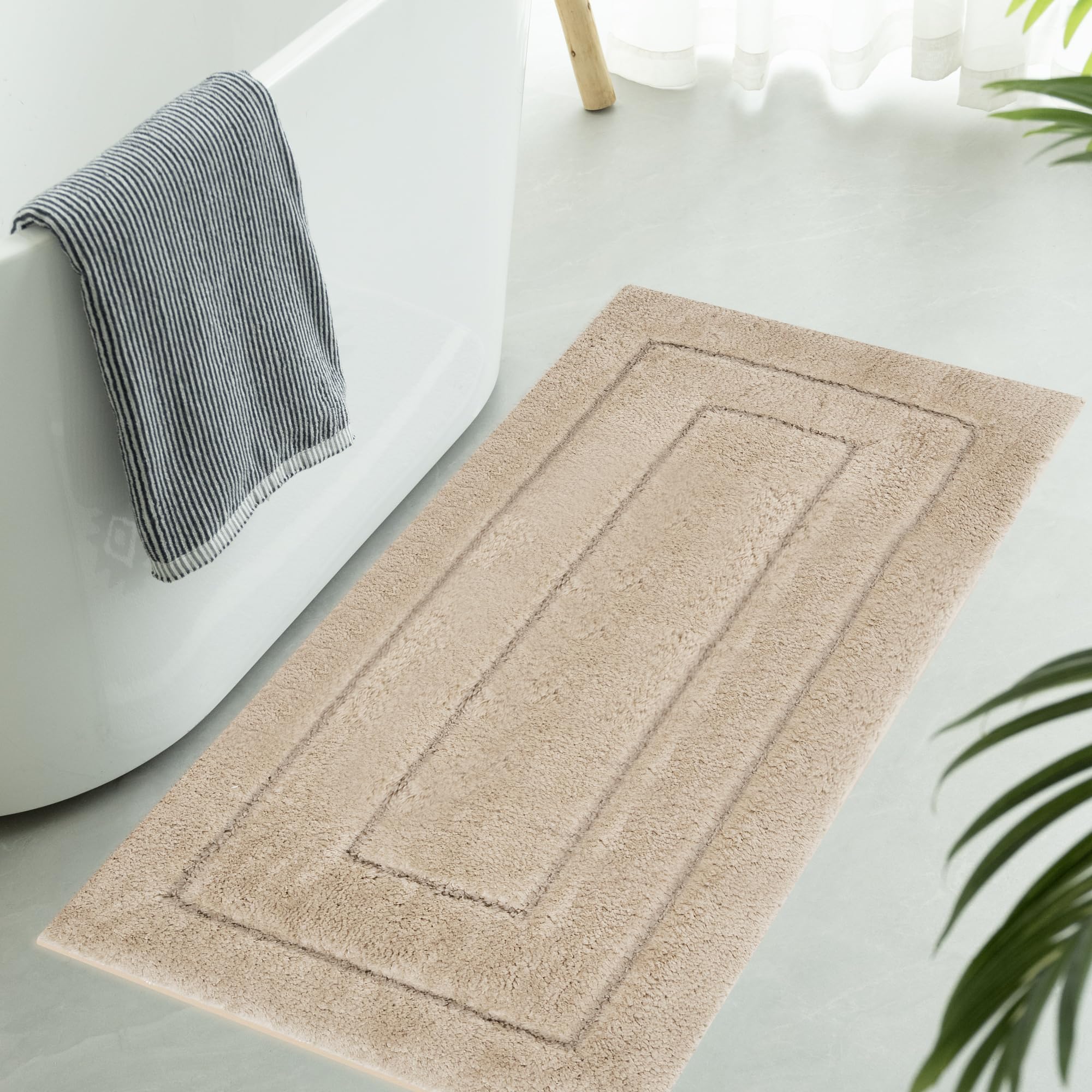 Granny Says Bathroom Rug Mat, Bath Mats For Bathroom Non-Slip, 24'' X 48'', Super Soft And Water Absorbent, Microfiber Bath Rugs