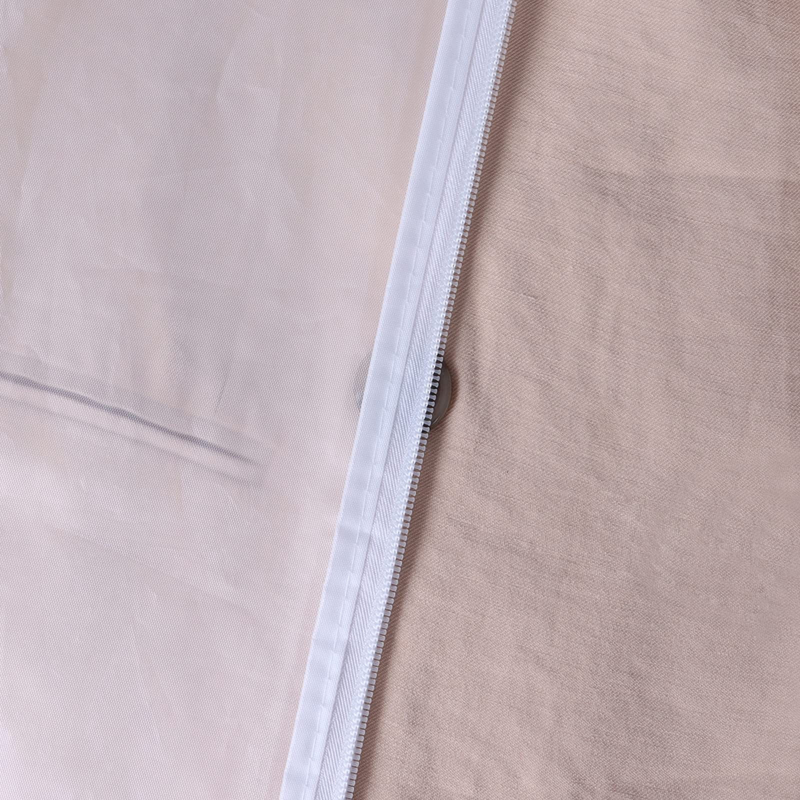 Zilink Clear Coat Covers Garment Bag 54-Inch Garment Bags For Hanging Clothes Storage Bag For Coat With Full Length Zipper For C