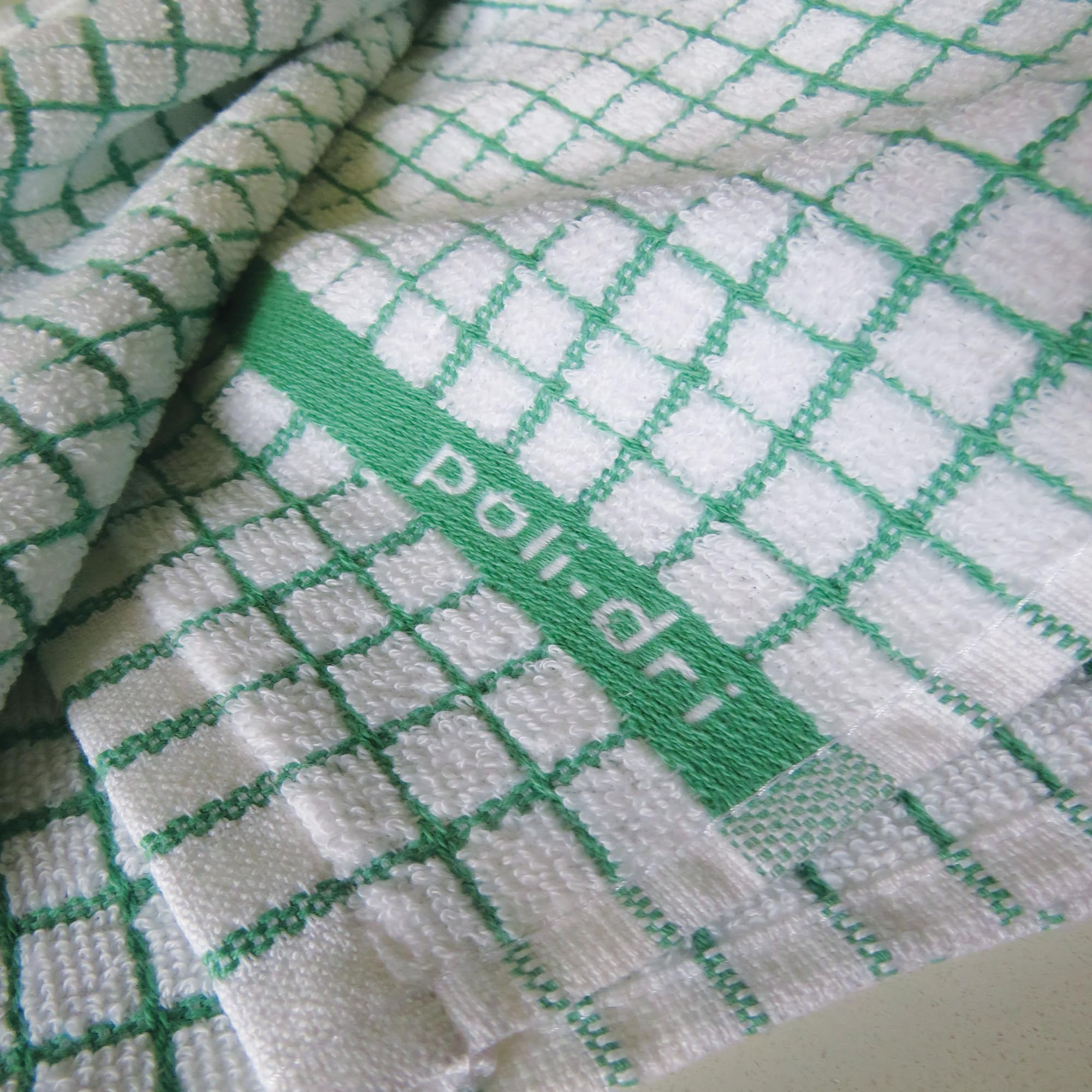 Samuel Lamont & Sons 706Gn Poli Dri Tea Towel, Green